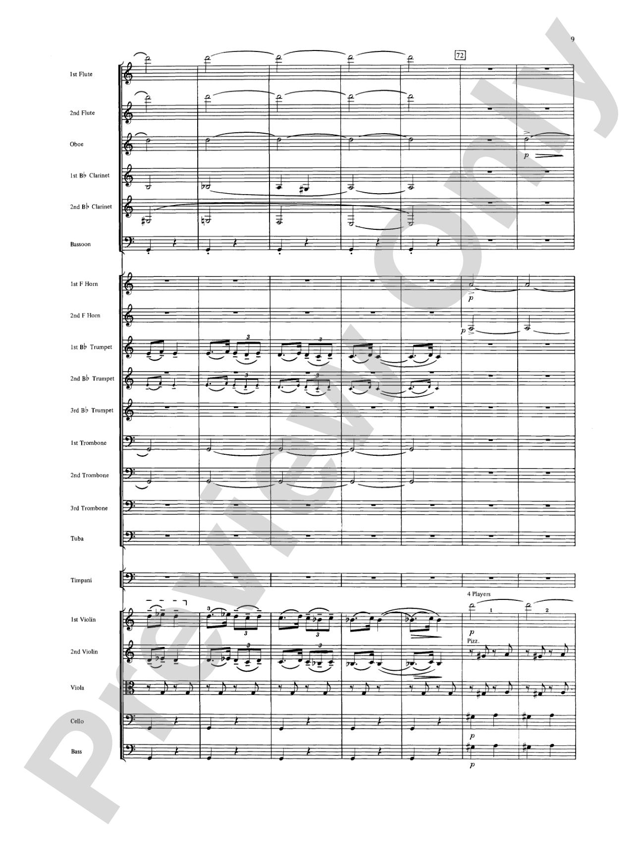 On the Steppes of Central Asia: Full Orchestra Conductor Score & Parts