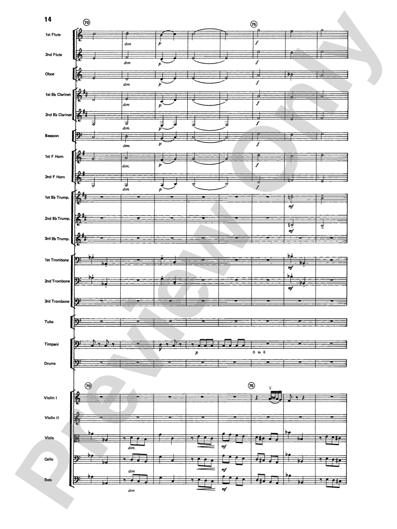 Variations on a Paganini Theme: Full Orchestra Conductor Score & Parts