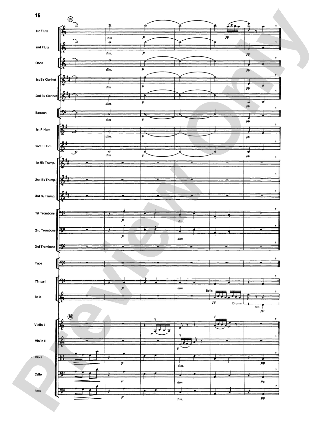Variations on a Paganini Theme: Full Orchestra Conductor Score & Parts