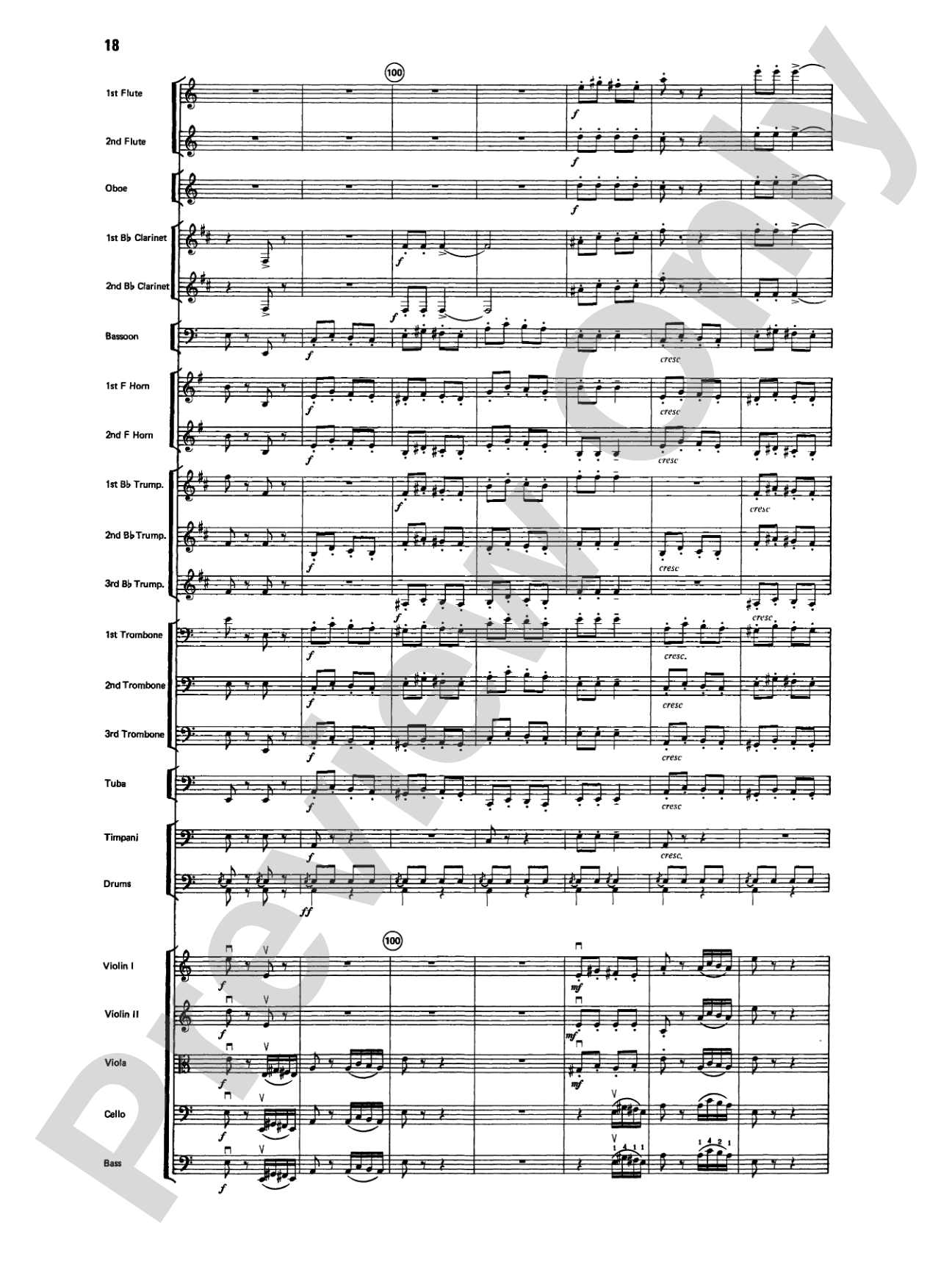 Variations on a Paganini Theme: Full Orchestra Conductor Score & Parts
