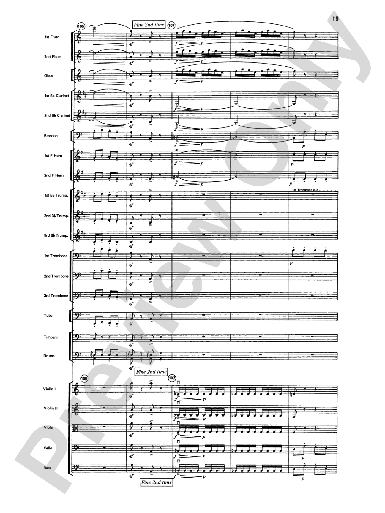Variations on a Paganini Theme: Full Orchestra Conductor Score & Parts