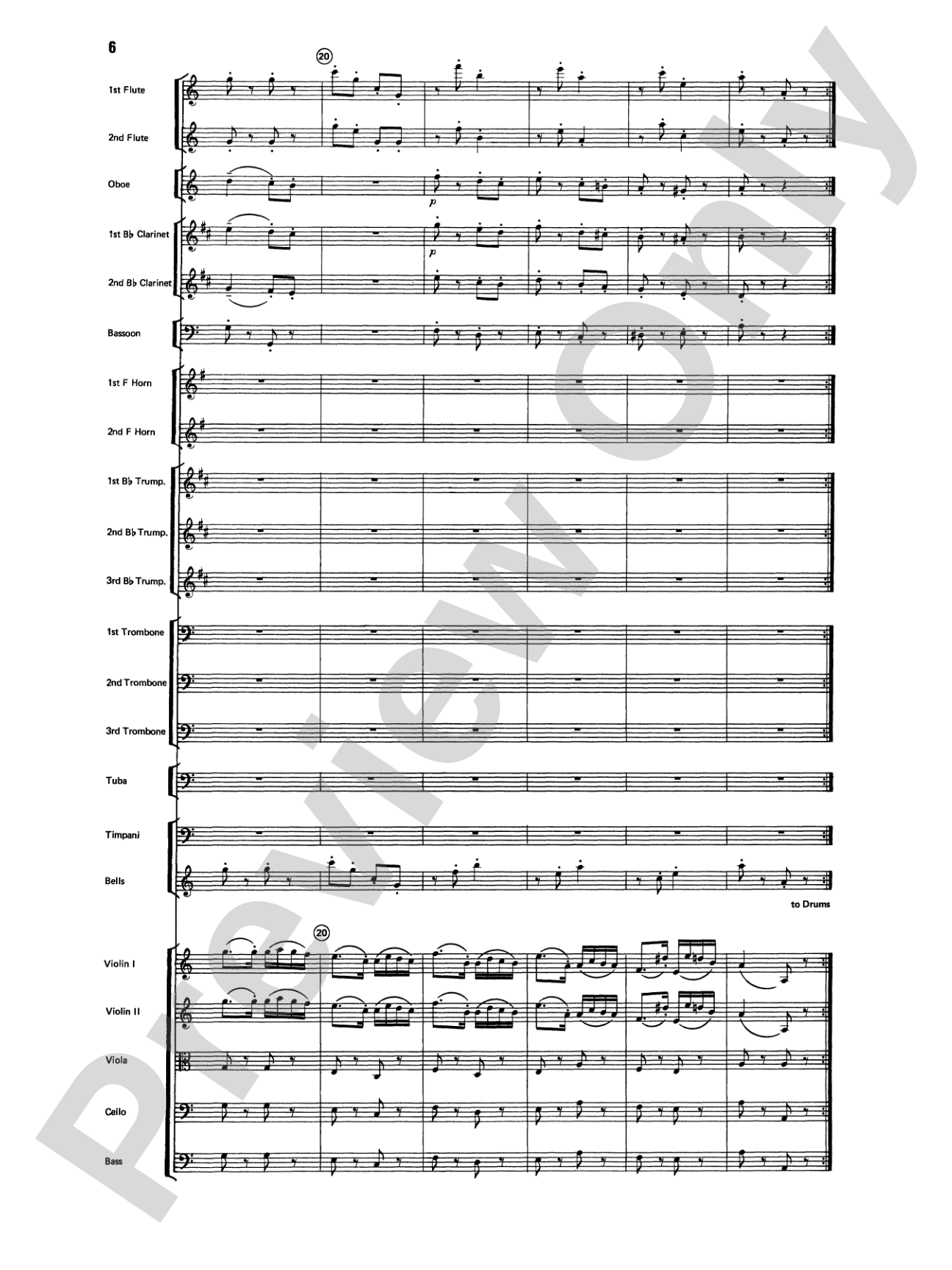 Variations on a Paganini Theme: Full Orchestra Conductor Score & Parts