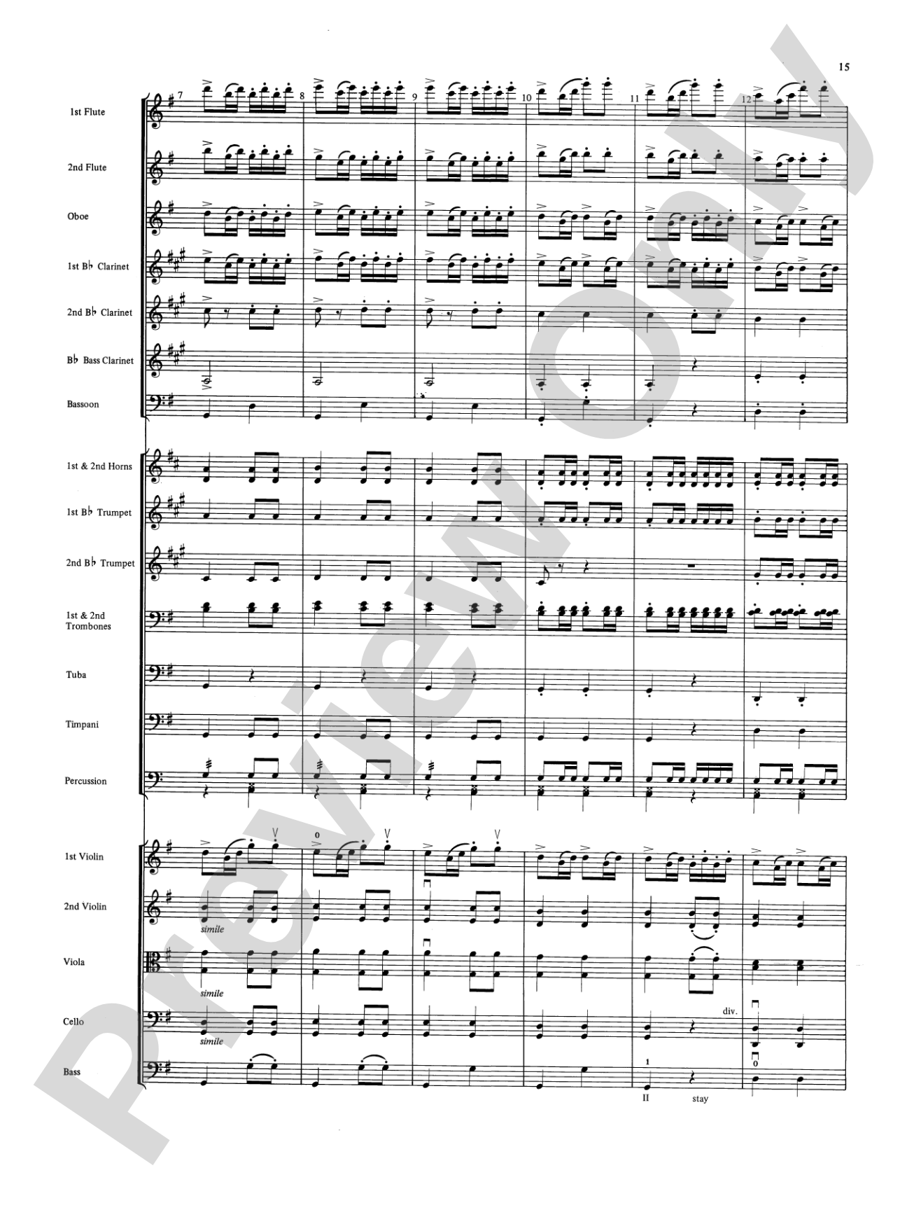 Fandango and Alborado: Full Orchestra Conductor Score & Parts