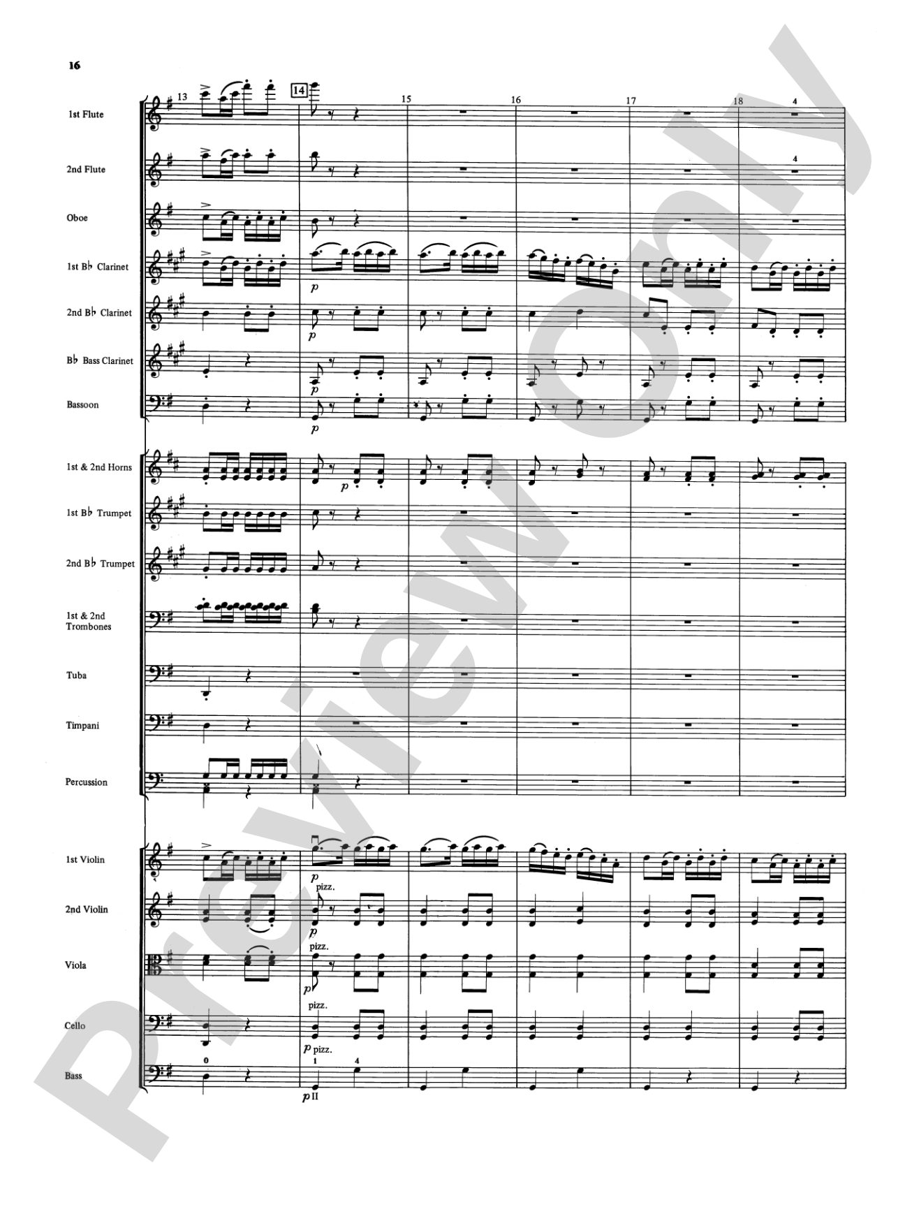 Fandango and Alborado: Full Orchestra Conductor Score & Parts