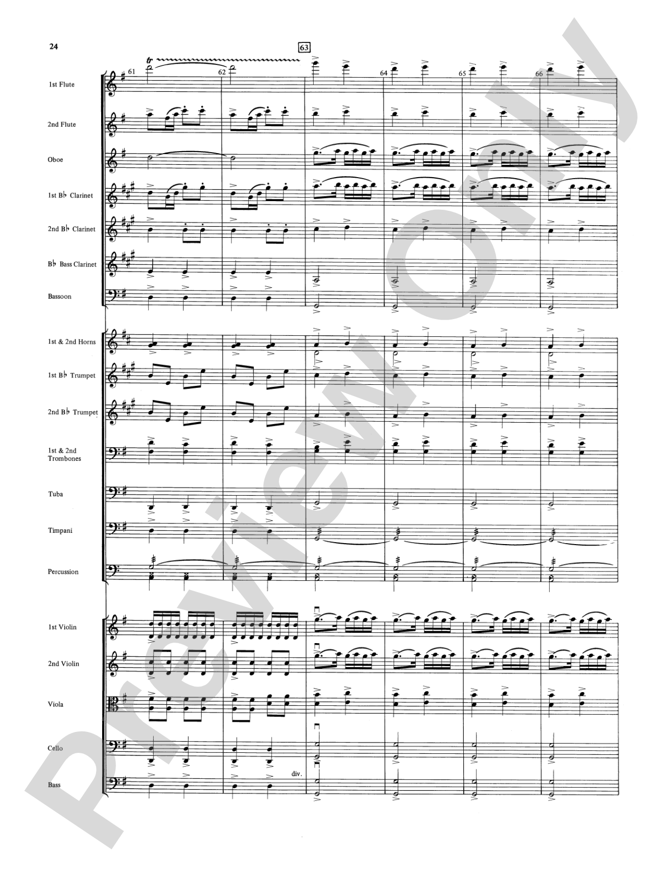 Fandango and Alborado: Full Orchestra Conductor Score & Parts