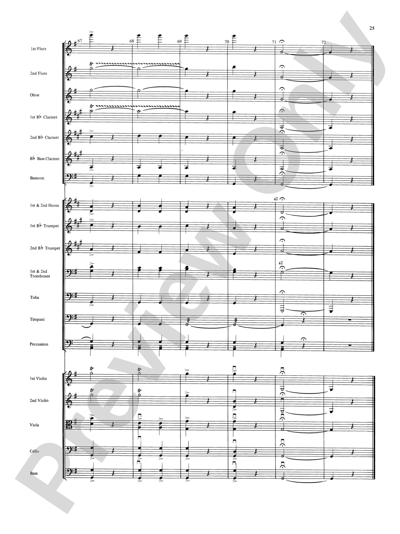 Fandango and Alborado: Full Orchestra Conductor Score & Parts