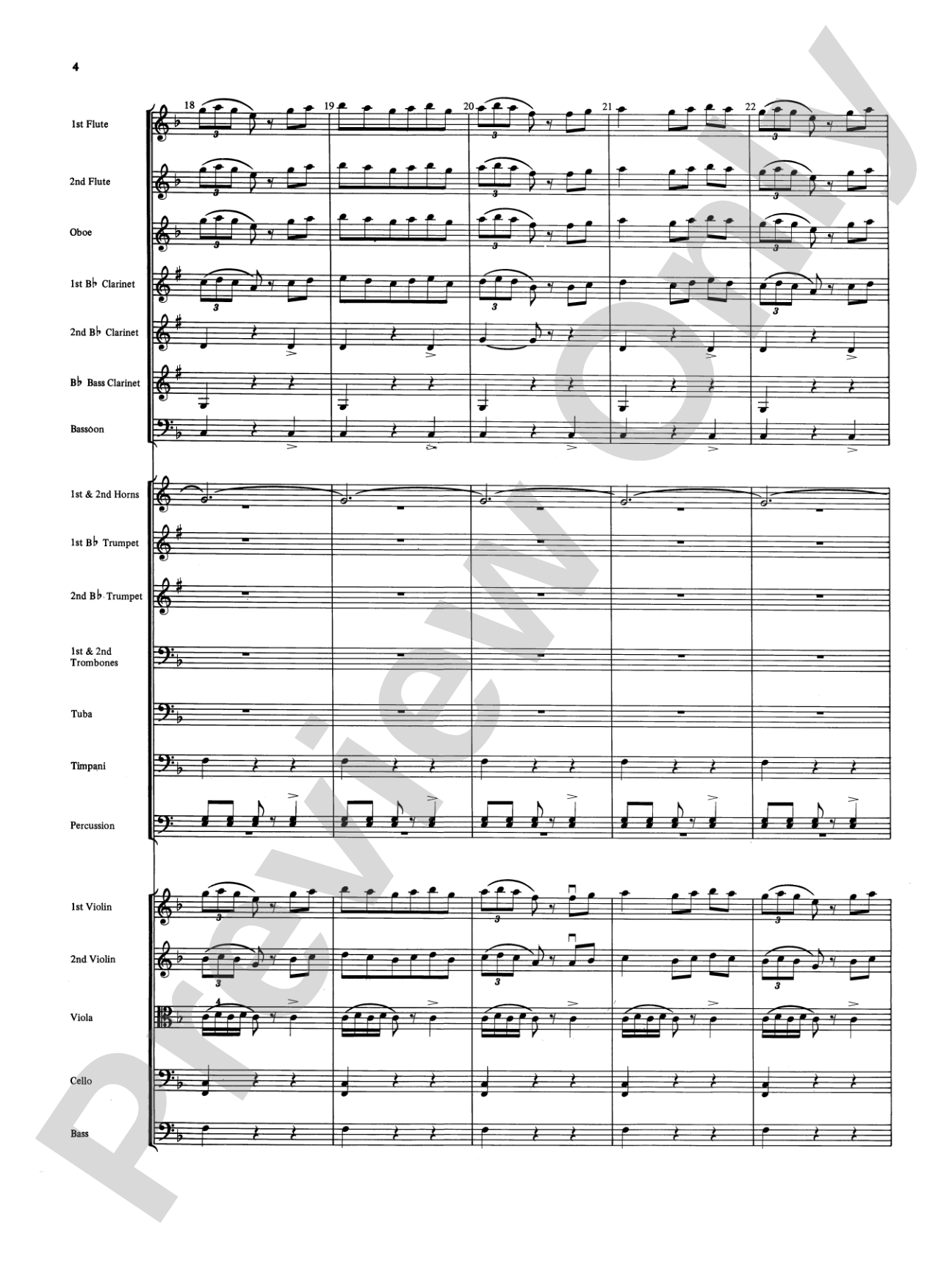 Fandango and Alborado: Full Orchestra Conductor Score & Parts
