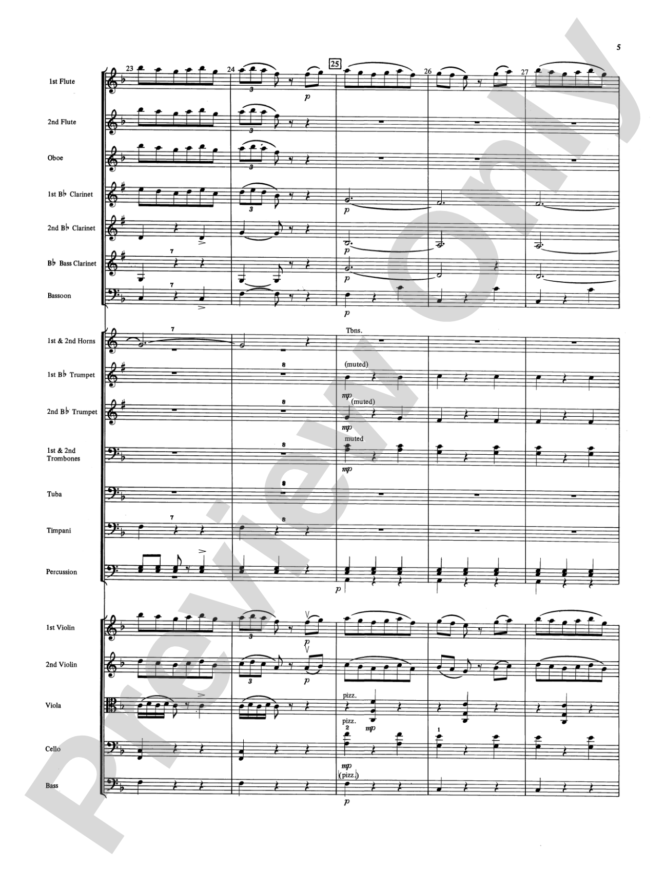 Fandango and Alborado: Full Orchestra Conductor Score & Parts