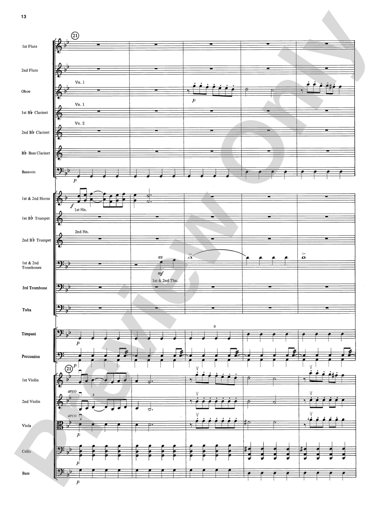 Two South American Tangos: Full Orchestra Conductor Score & Parts