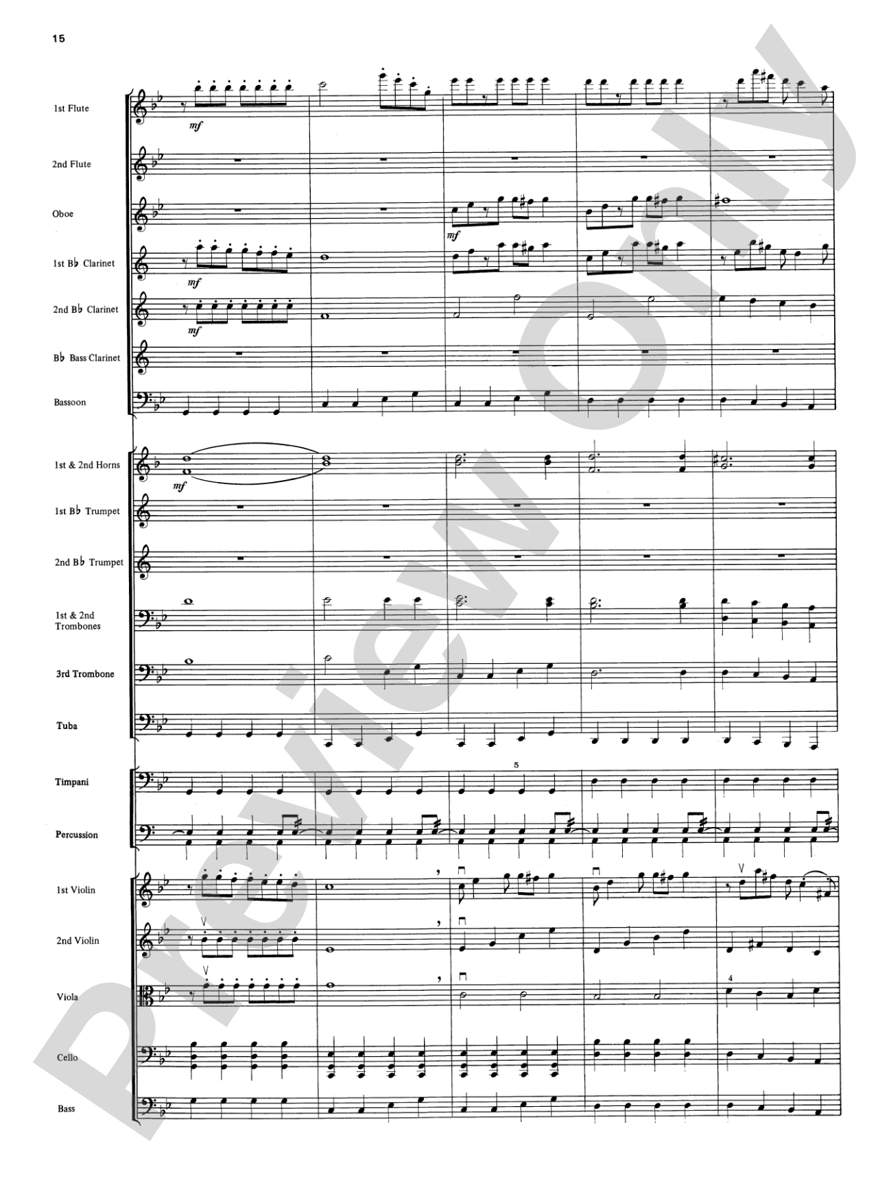 Two South American Tangos: Full Orchestra Conductor Score & Parts