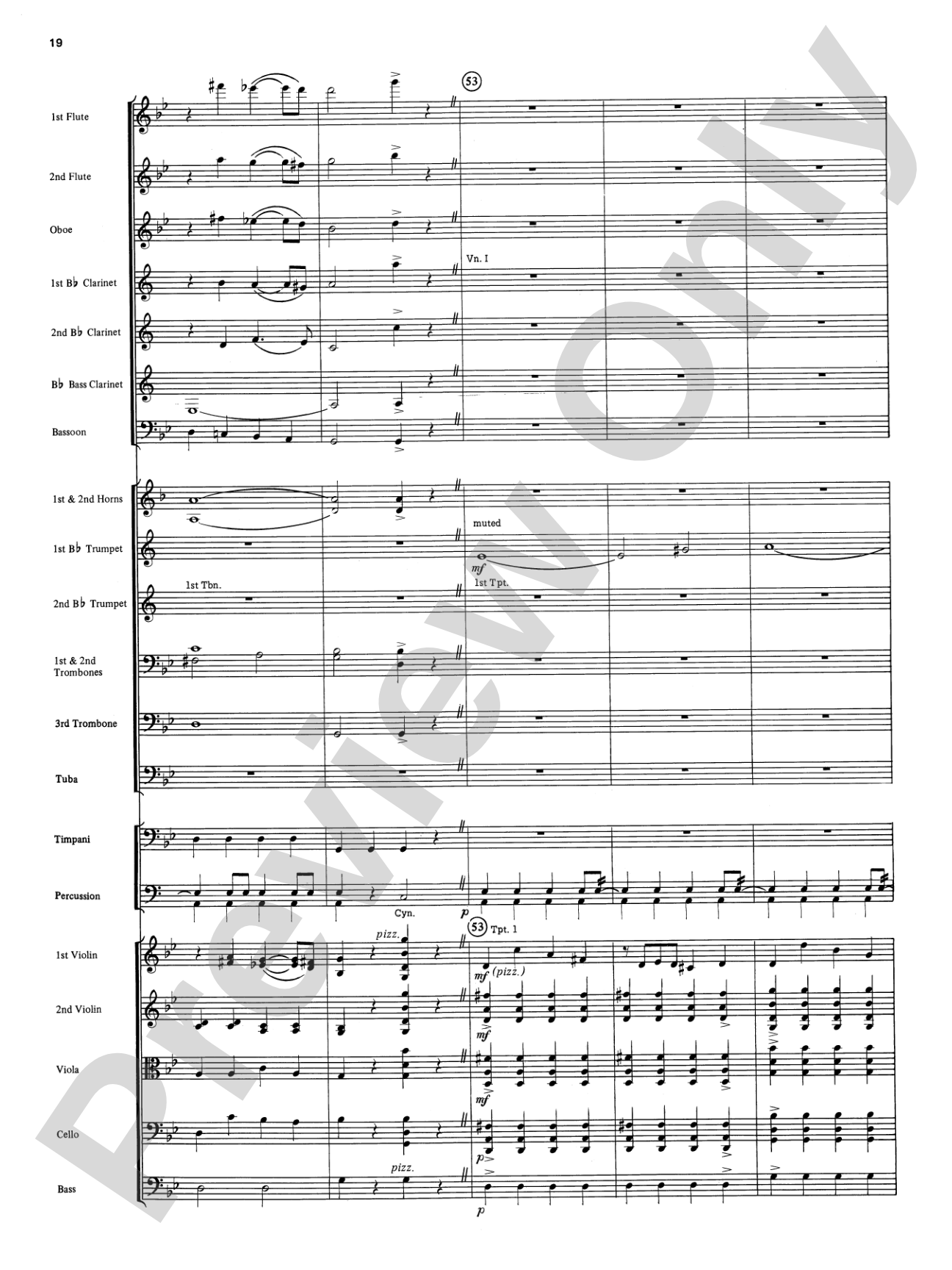 Two South American Tangos: Full Orchestra Conductor Score & Parts