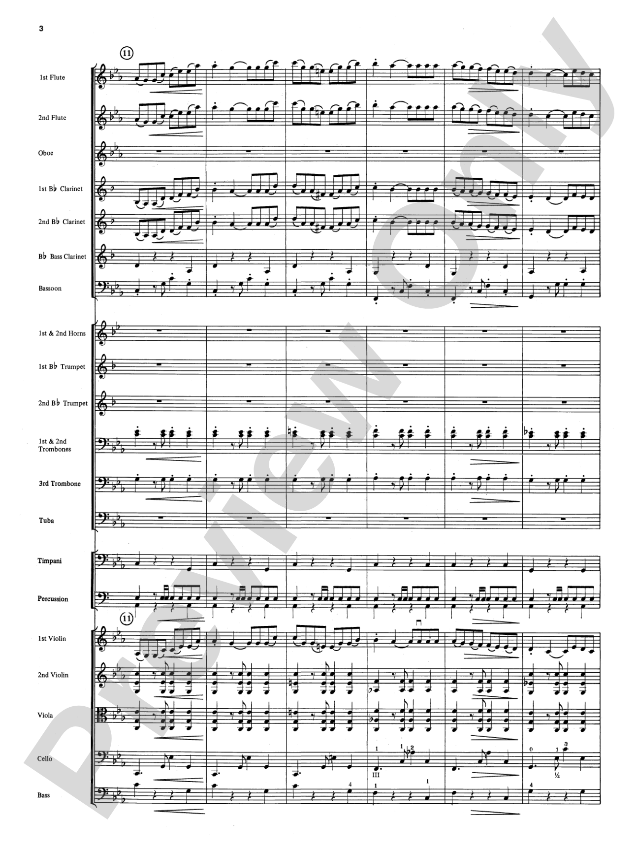 Two South American Tangos: Full Orchestra Conductor Score & Parts