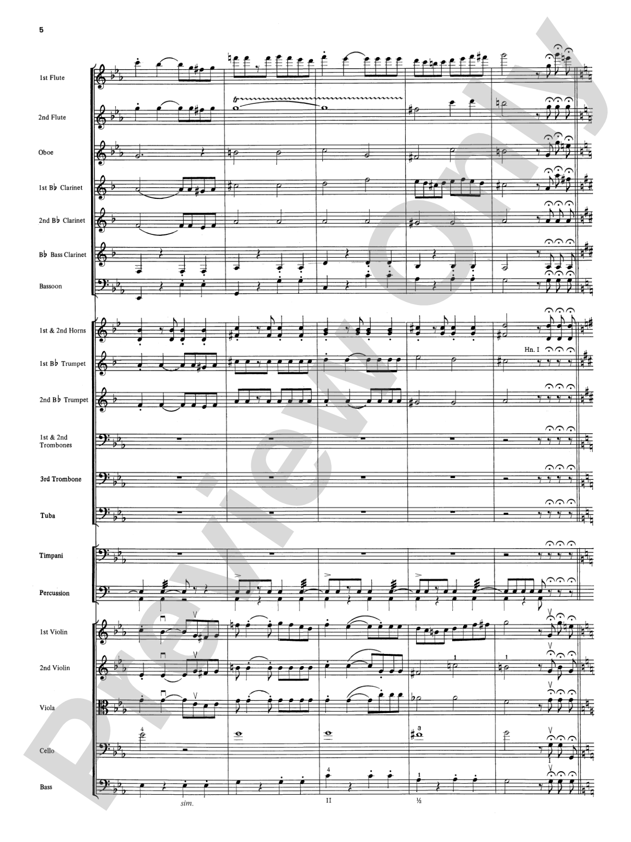 Two South American Tangos: Full Orchestra Conductor Score & Parts