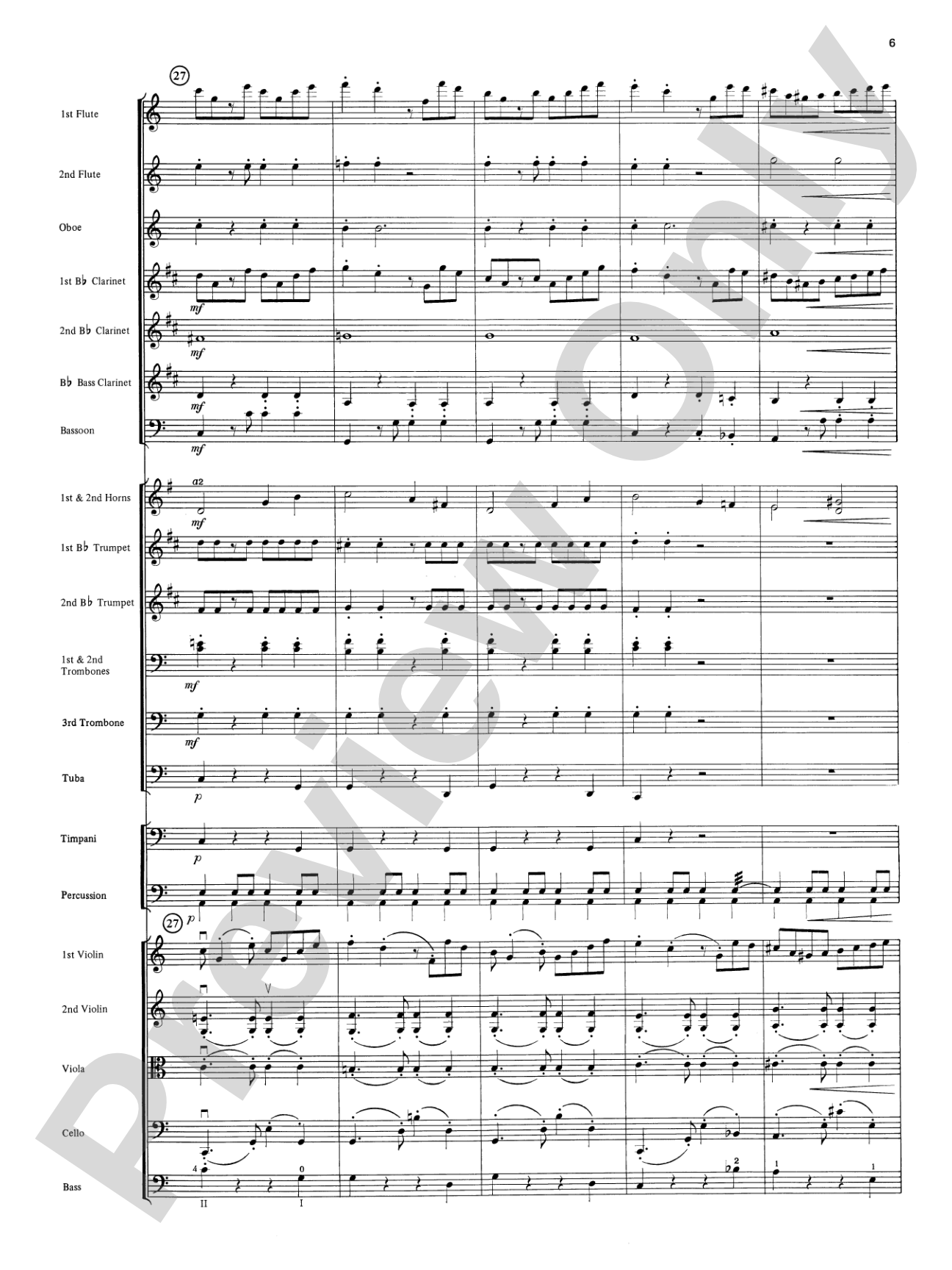 Two South American Tangos: Full Orchestra Conductor Score & Parts
