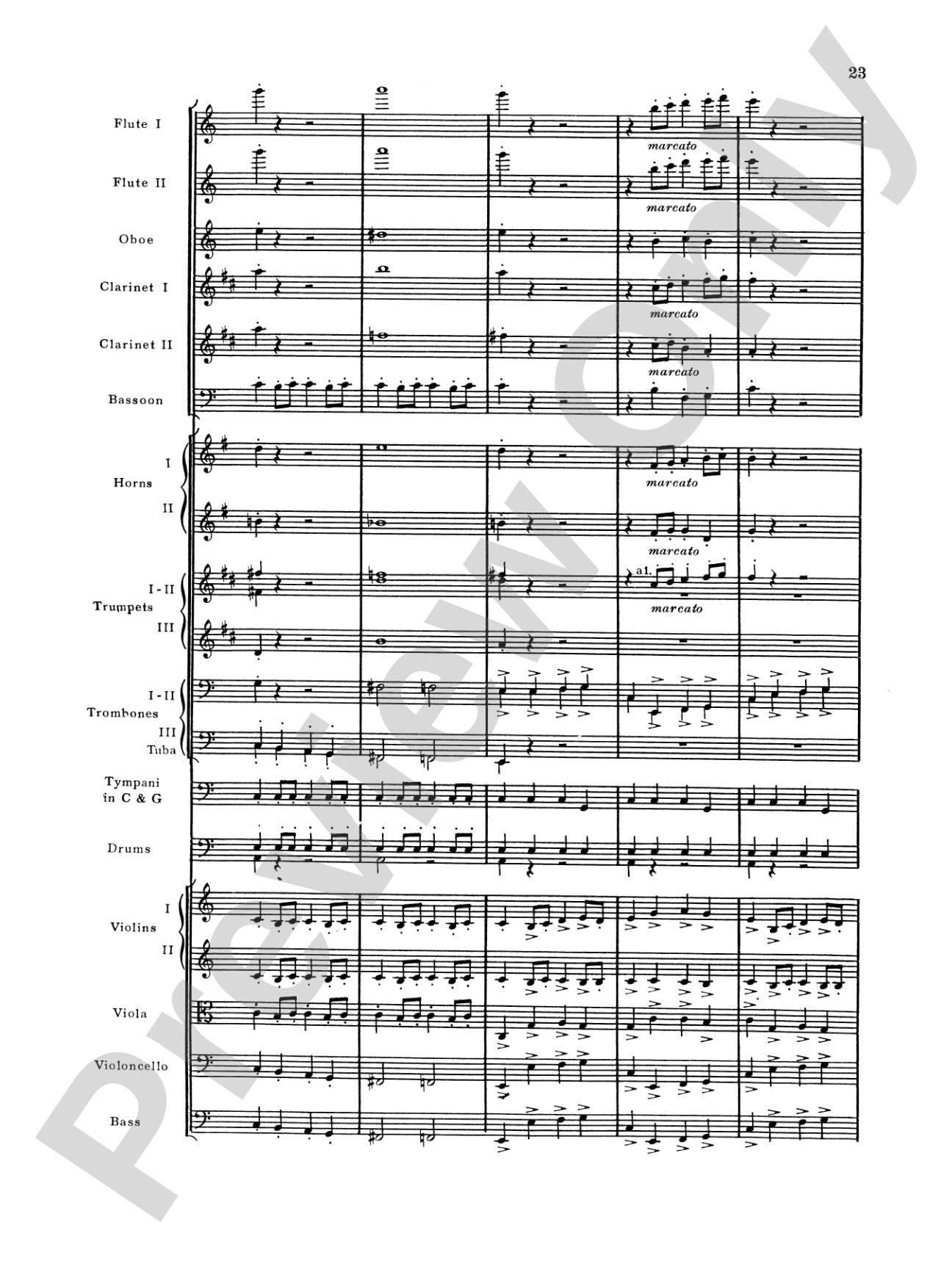 Brahms's 1st Symphony, 4th Movement: Full Orchestra Conductor Score & Parts