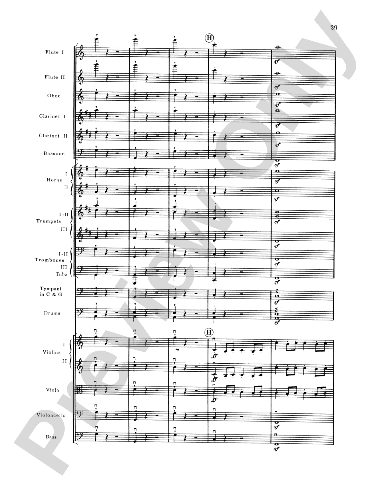 Brahms's 1st Symphony, 4th Movement: Full Orchestra Conductor Score & Parts