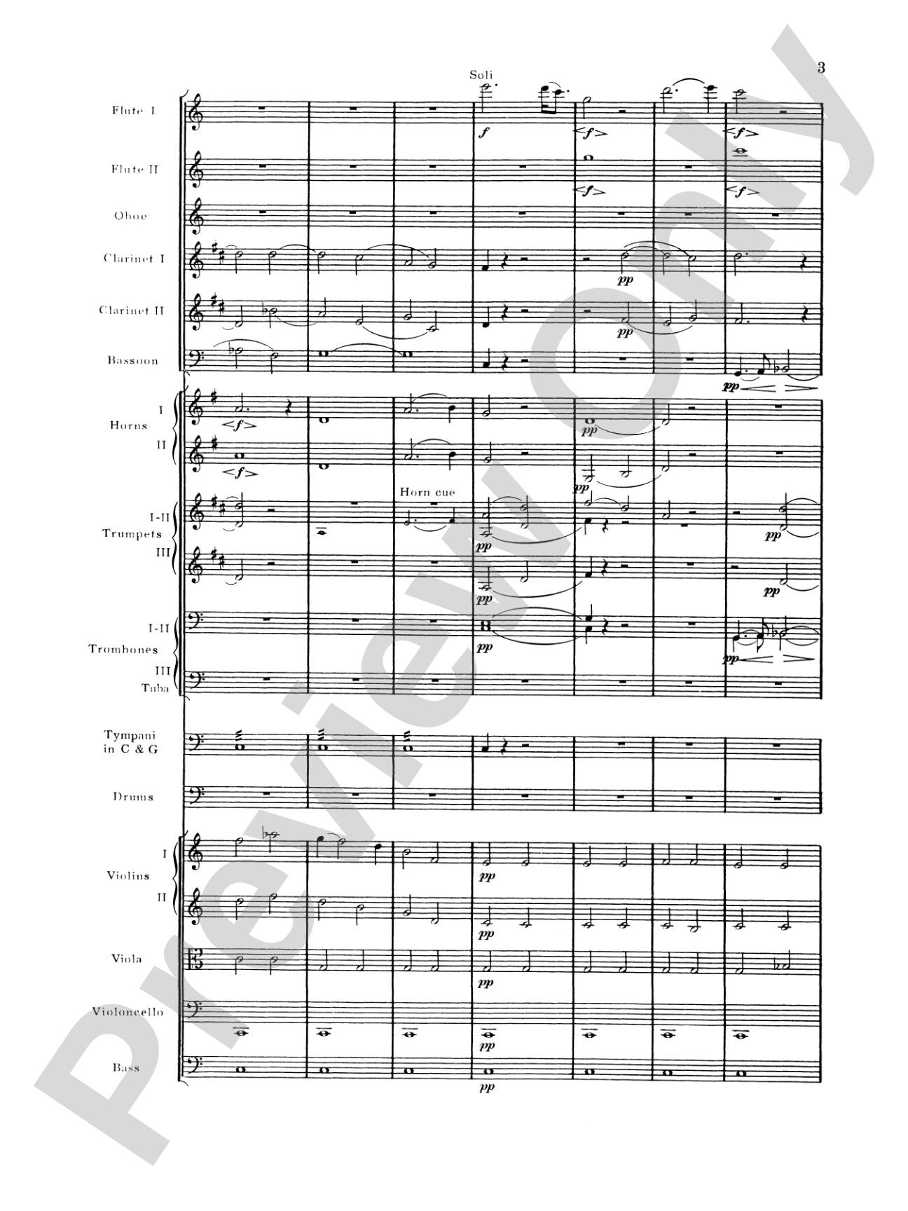 Brahms's 1st Symphony, 4th Movement: Full Orchestra Conductor Score & Parts