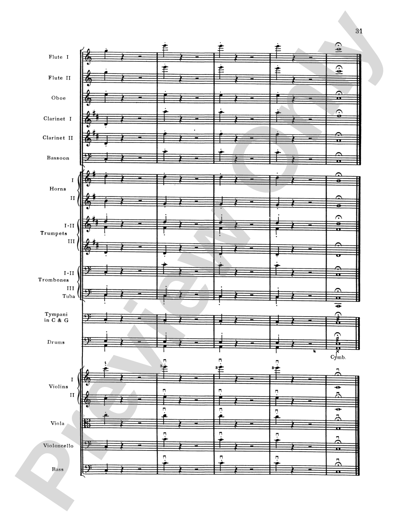 Brahms's 1st Symphony, 4th Movement: Full Orchestra Conductor Score & Parts