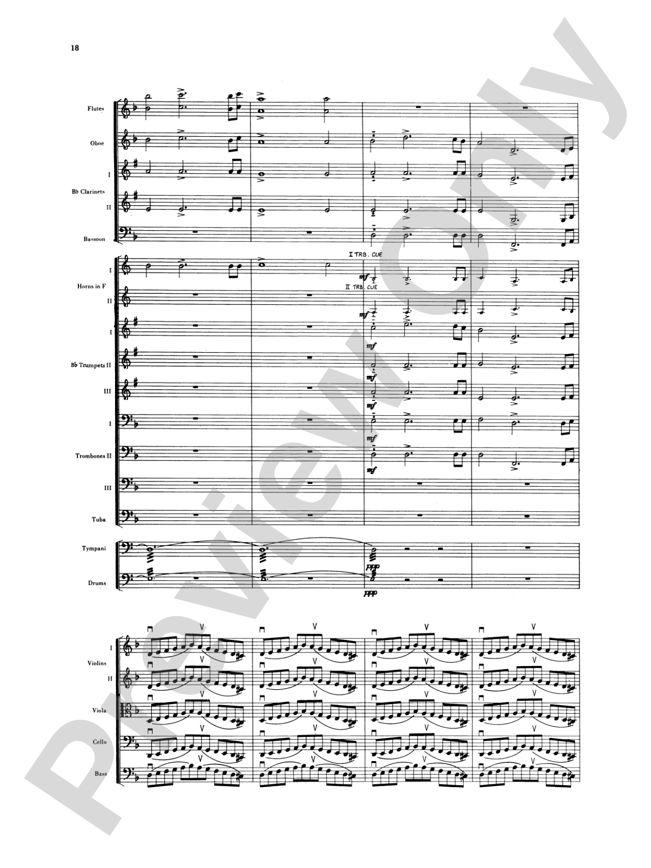 Sibelius's 2nd Symphony, 4th Movement: Full Orchestra Conductor Score & Parts