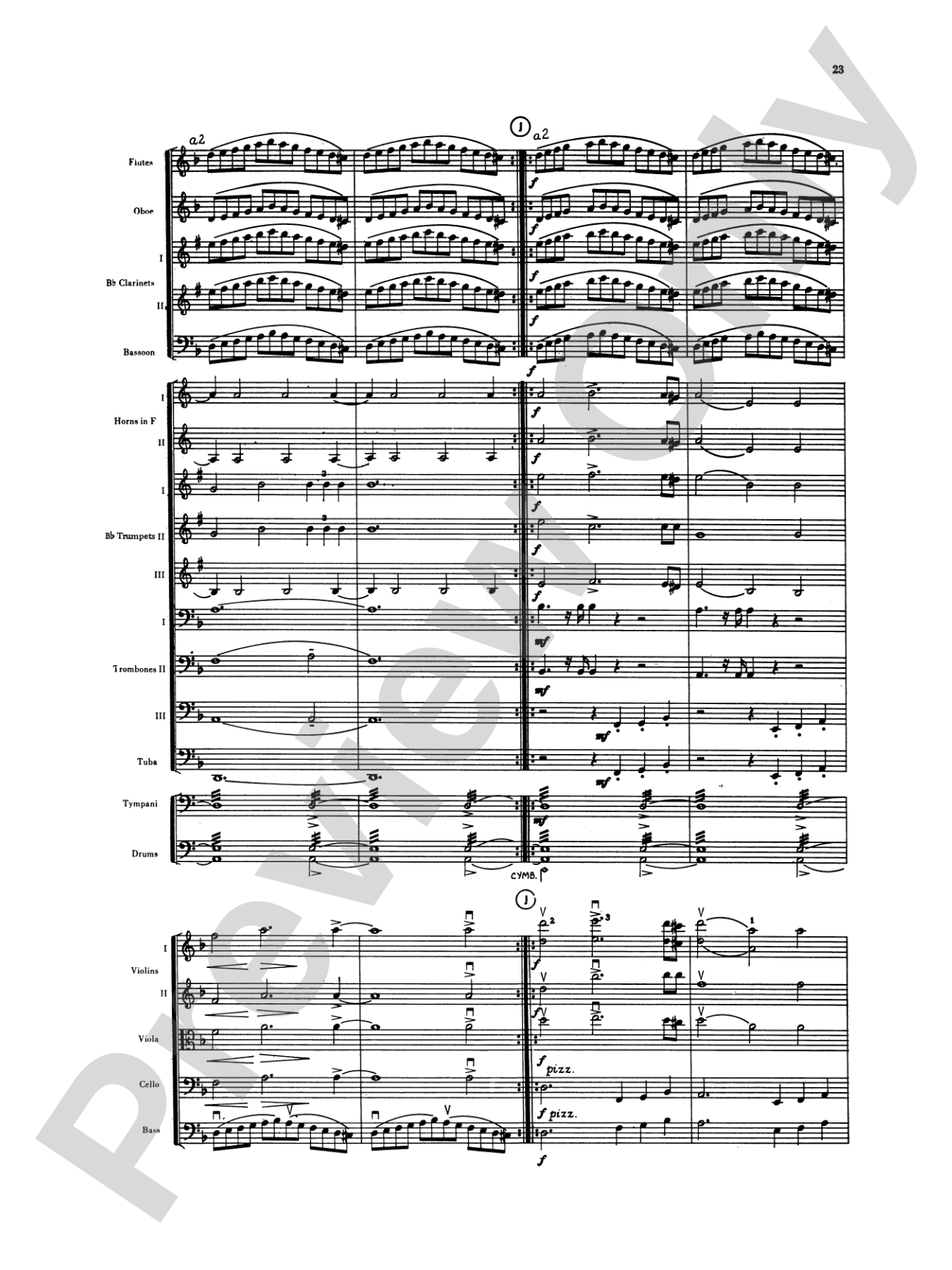 Sibelius's 2nd Symphony, 4th Movement: Full Orchestra Conductor Score & Parts