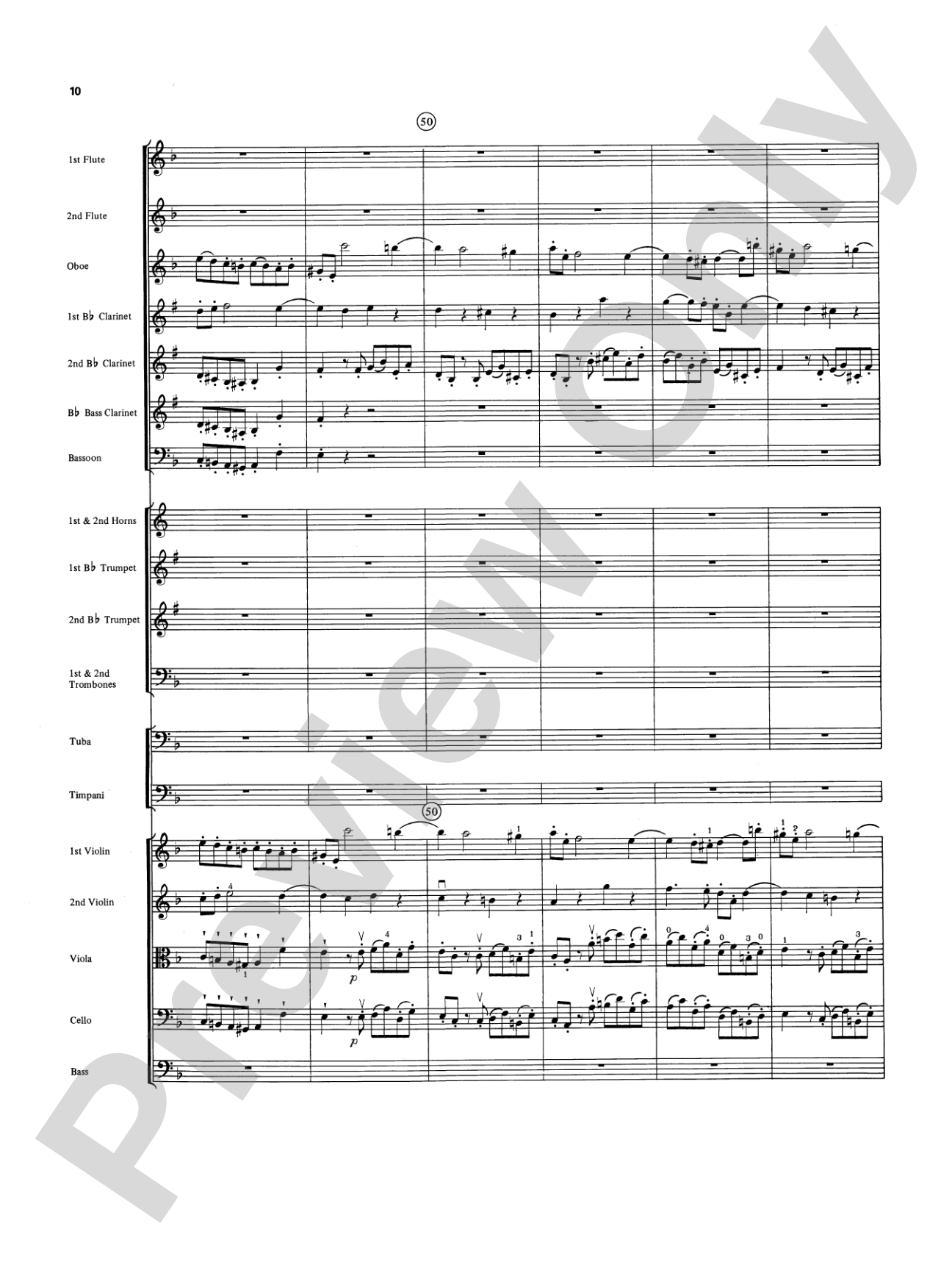 Overture in D minor (Concerto Grosso): Full Orchestra Conductor Score & Parts
