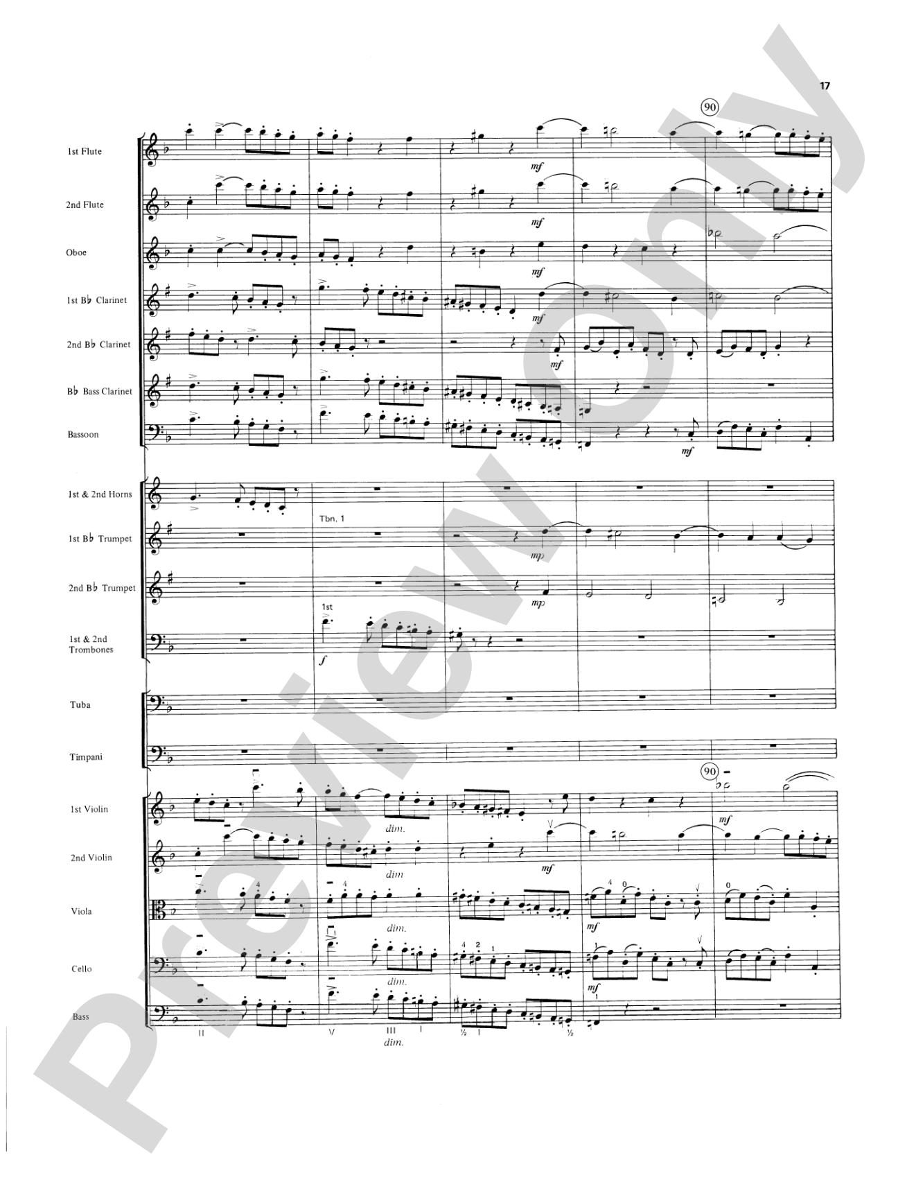 Overture in D minor (Concerto Grosso): Full Orchestra Conductor Score & Parts