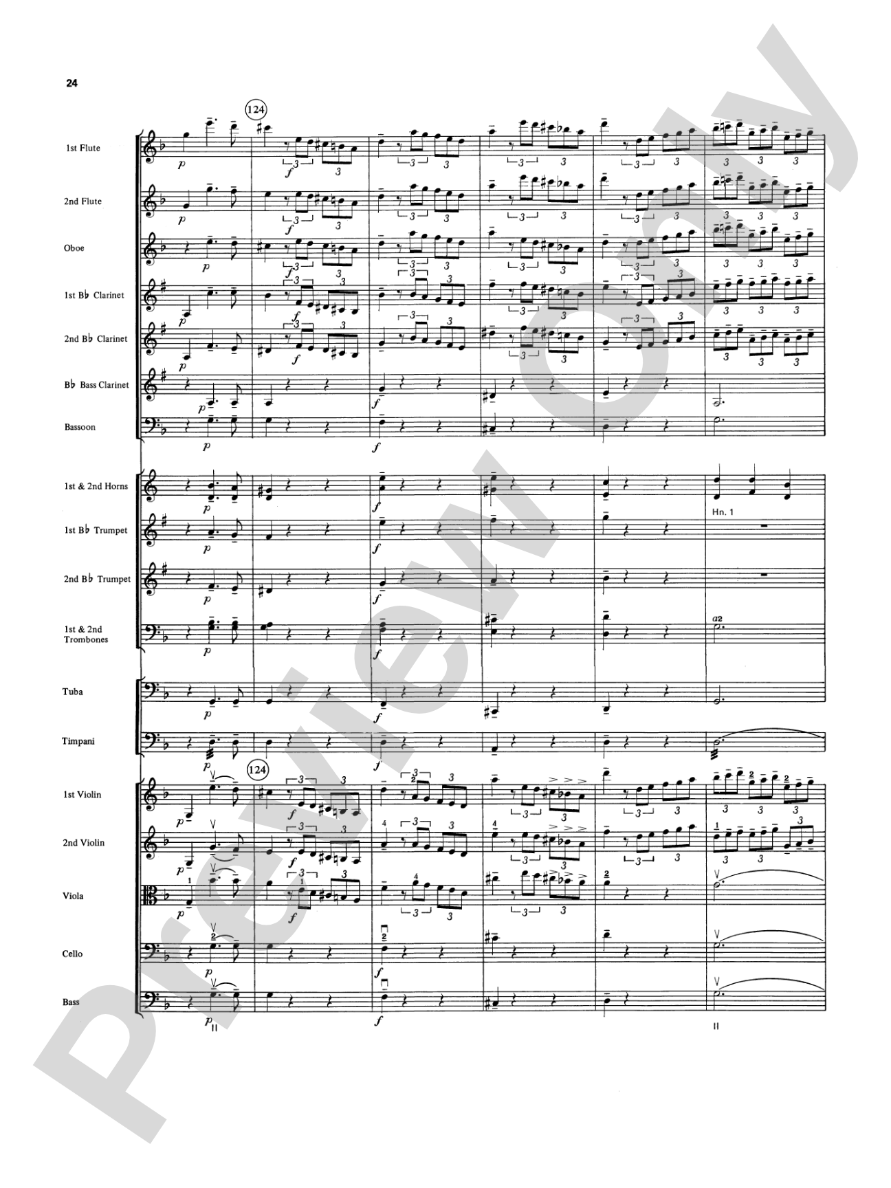 Overture in D minor (Concerto Grosso): Full Orchestra Conductor Score & Parts