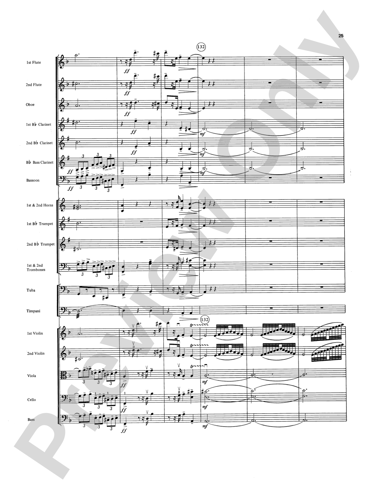 Overture in D minor (Concerto Grosso): Full Orchestra Conductor Score & Parts