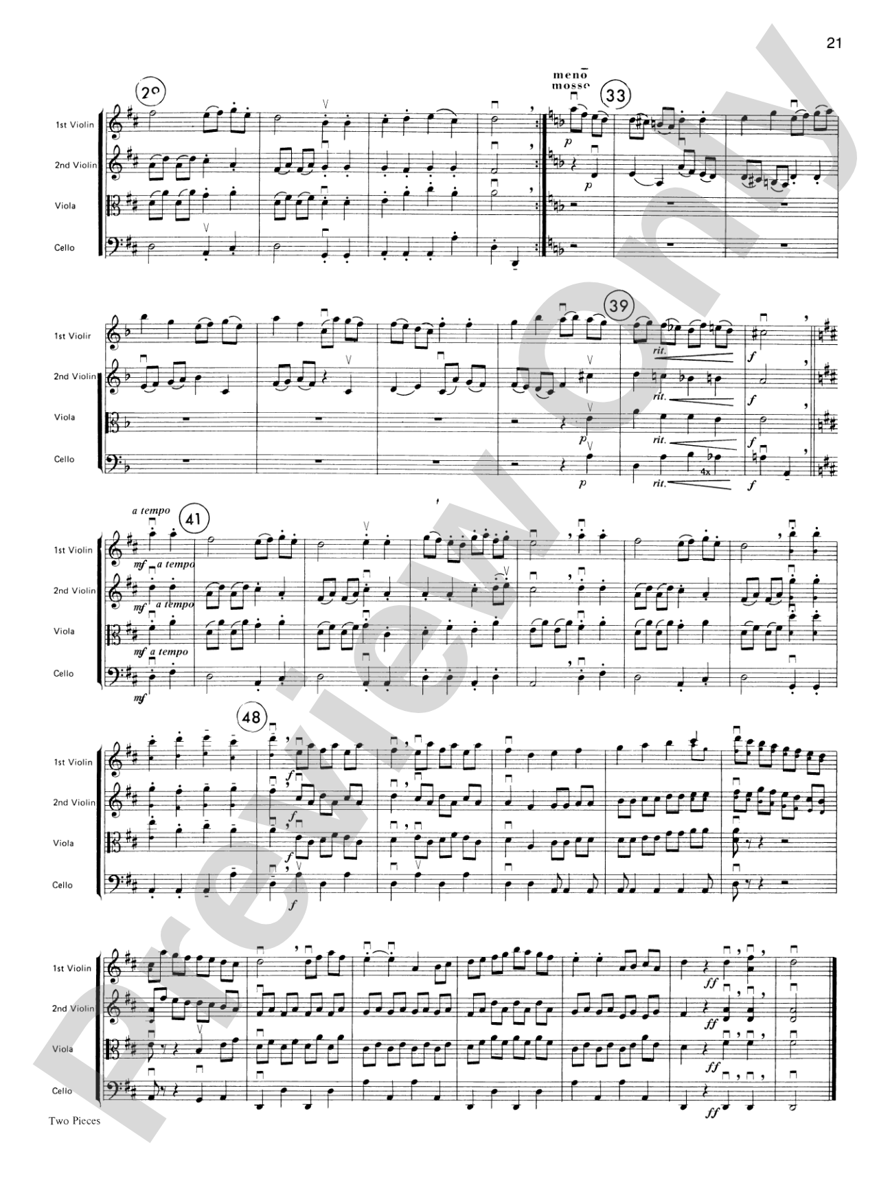 Highland/Etling String Quartet Series: Set 1: String Quartet