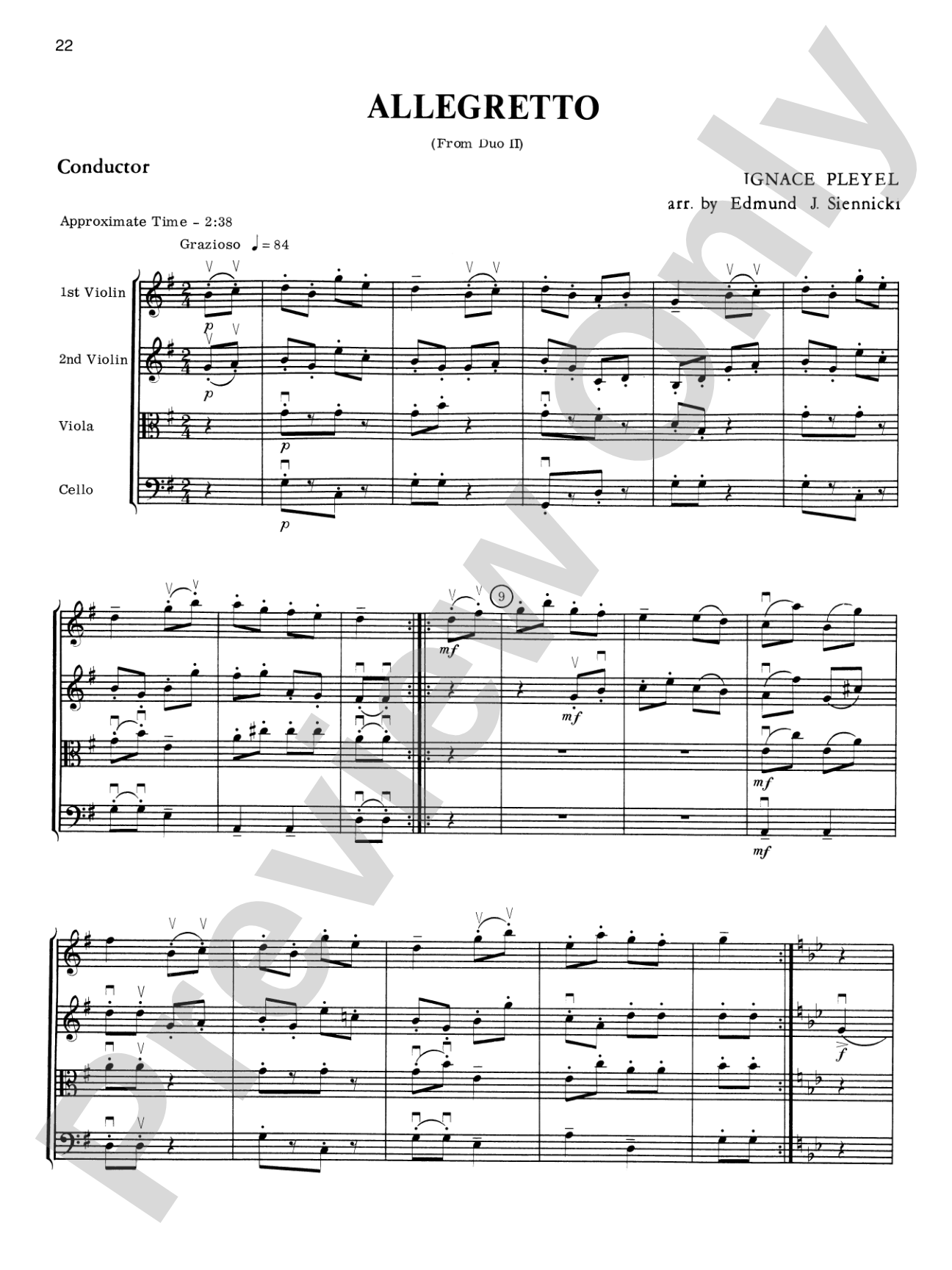 Highland/Etling String Quartet Series: Set 1: String Quartet