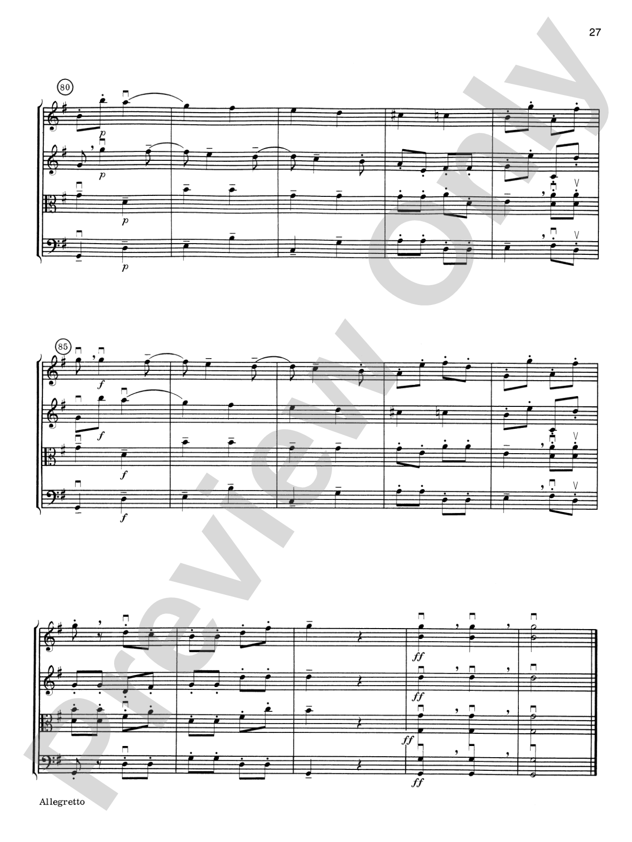 Highland/Etling String Quartet Series: Set 1: String Quartet