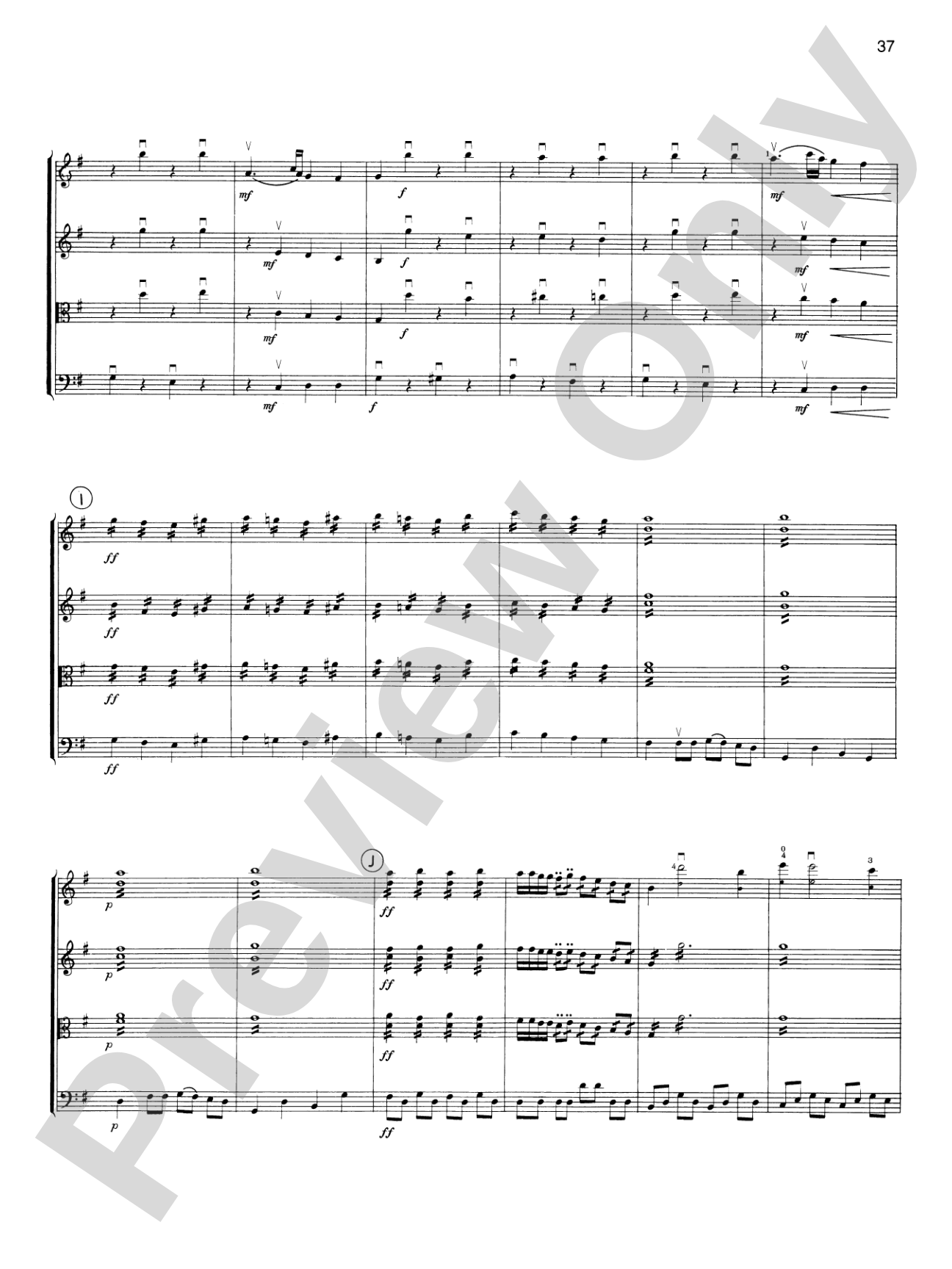 Highland/Etling String Quartet Series: Set 1: String Quartet