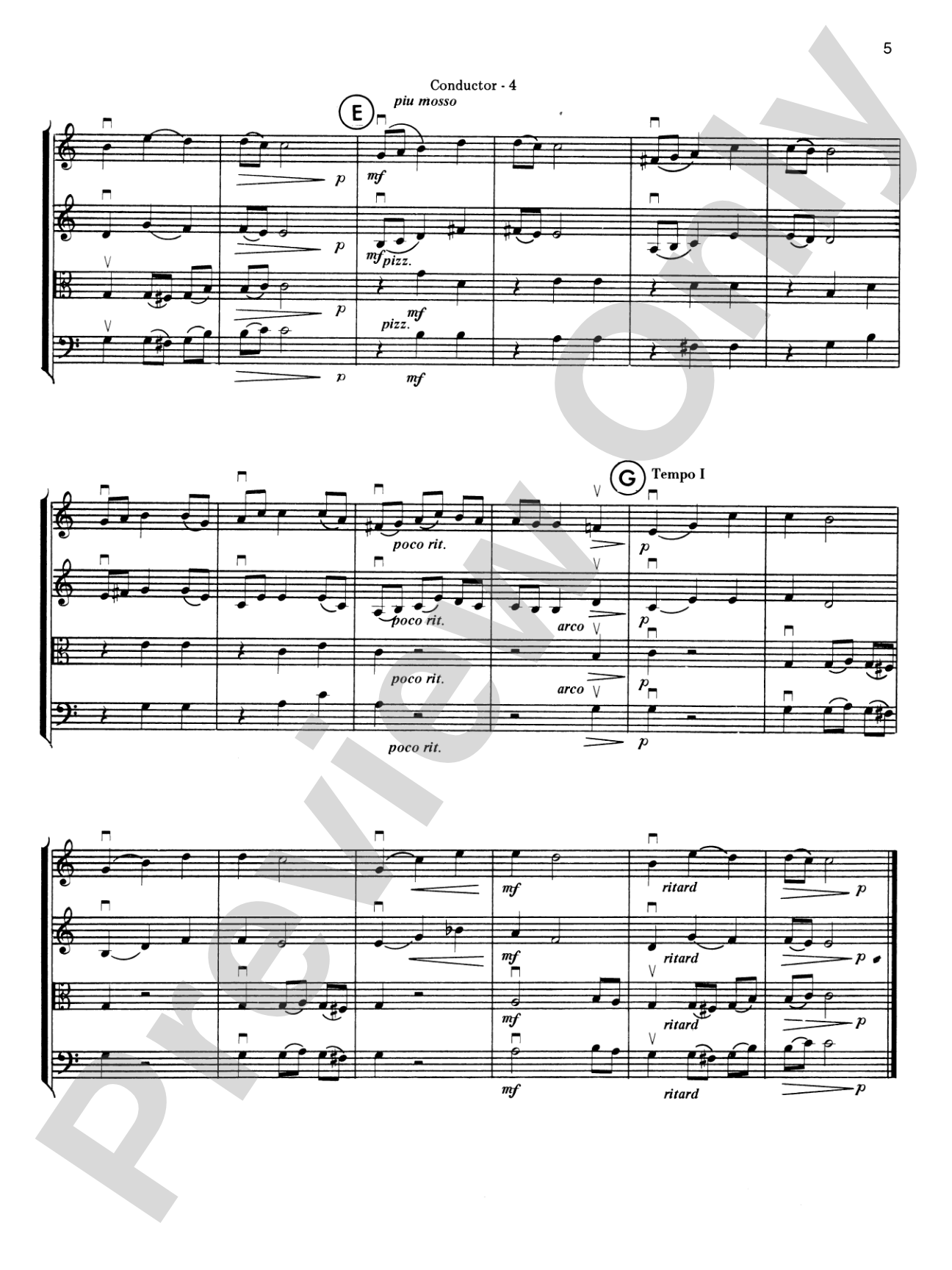 Highland/Etling String Quartet Series: Set 1: String Quartet