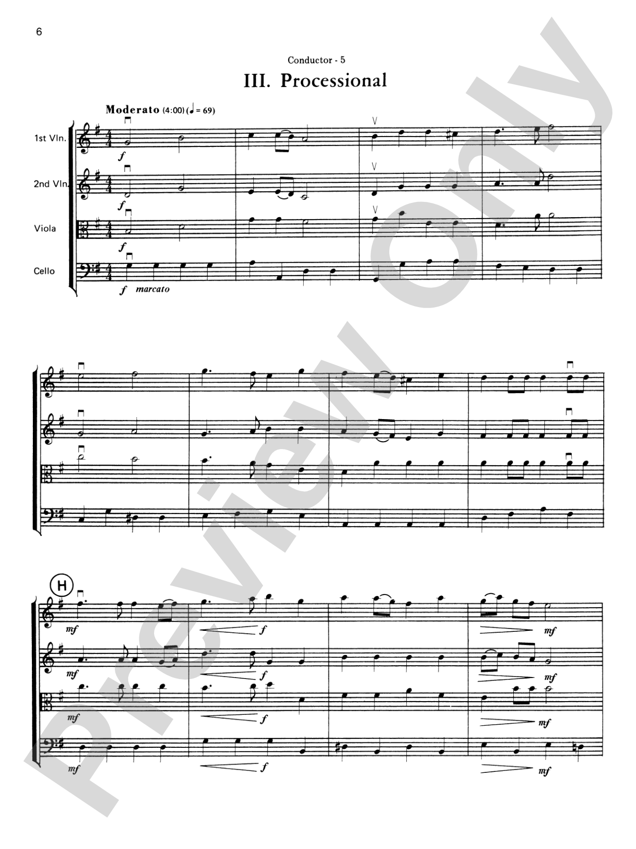 Highland/Etling String Quartet Series: Set 1: String Quartet