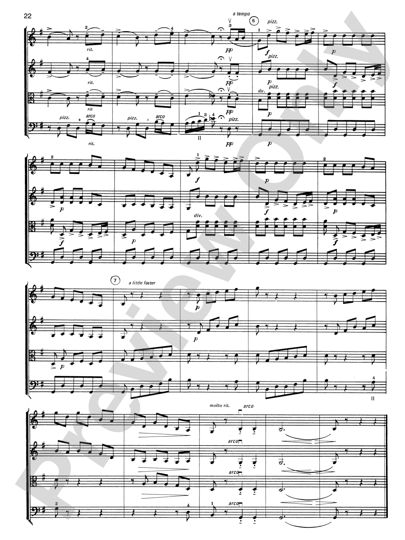 Highland/Etling String Quartet Series: Set 2: String Quartet Score & Parts
