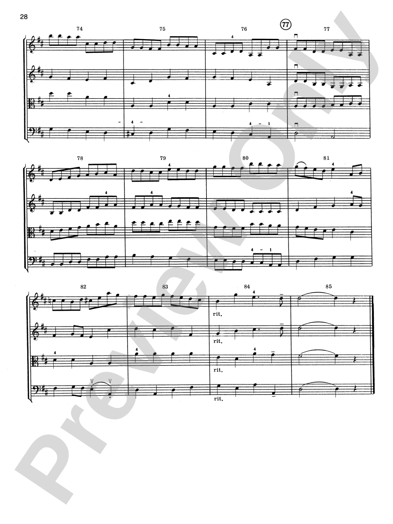 Highland/Etling String Quartet Series: Set 2: String Quartet Score & Parts