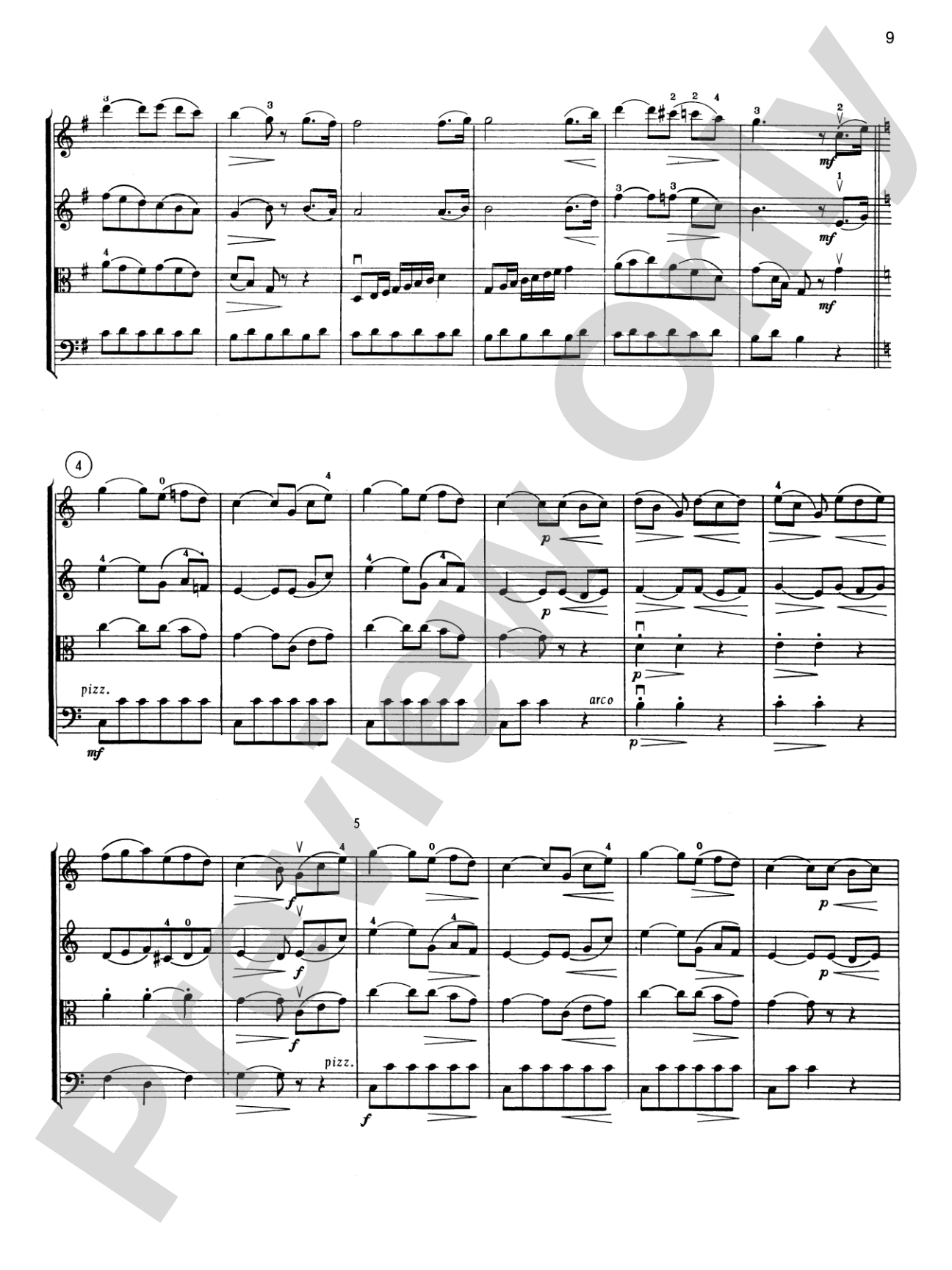 Highland/Etling String Quartet Series: Set 2: String Quartet Score & Parts