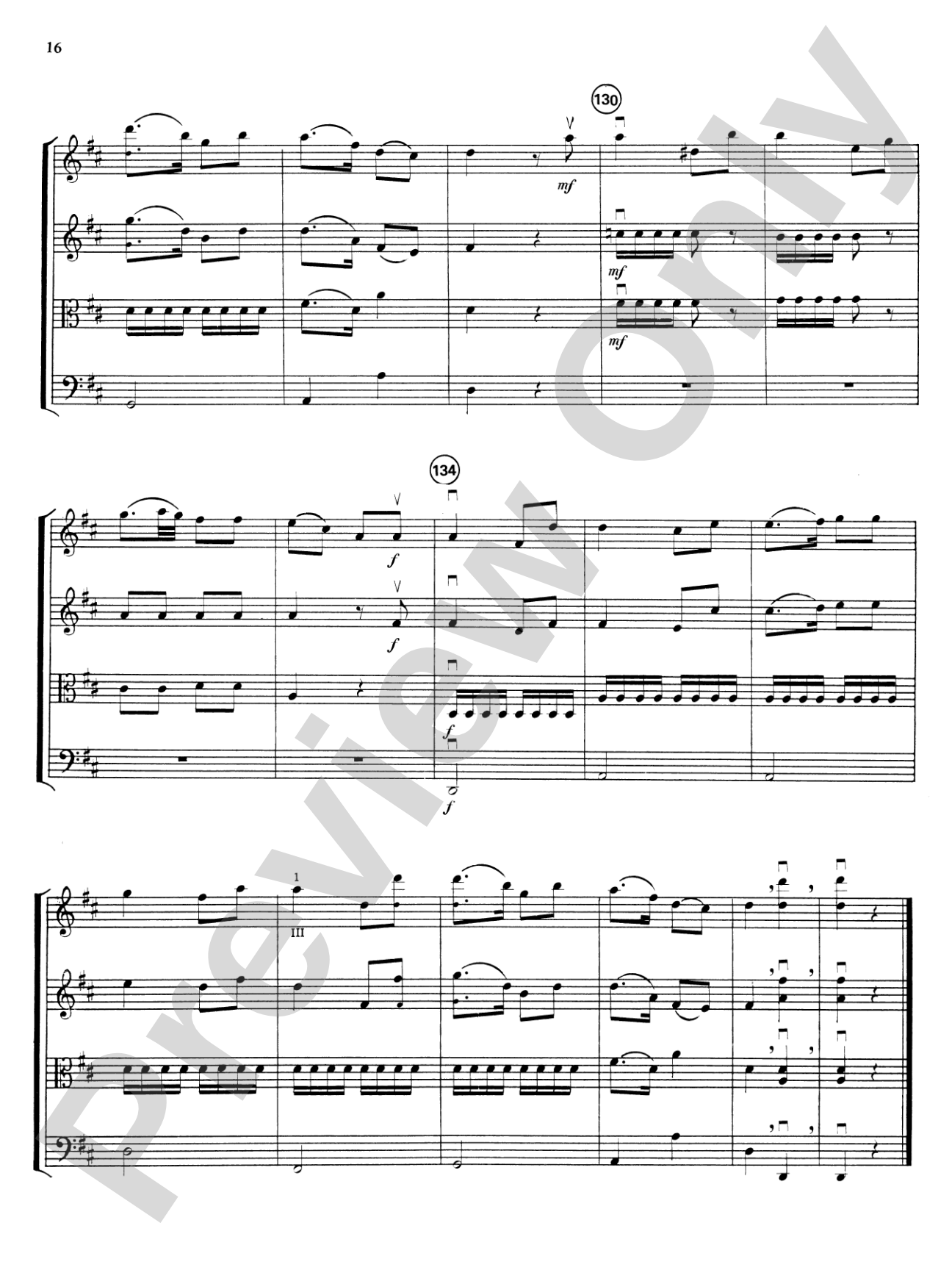 Highland/Etling String Quartet Series: Set 3: String Quartet Score & Parts