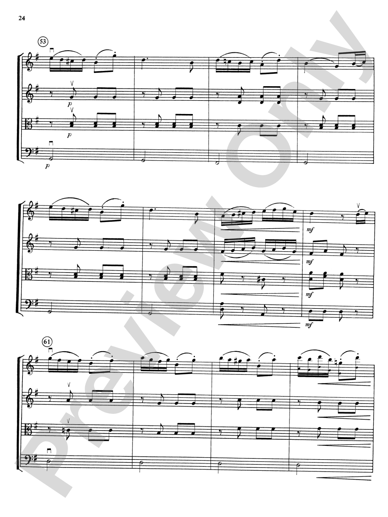 Highland/Etling String Quartet Series: Set 3: String Quartet Score & Parts
