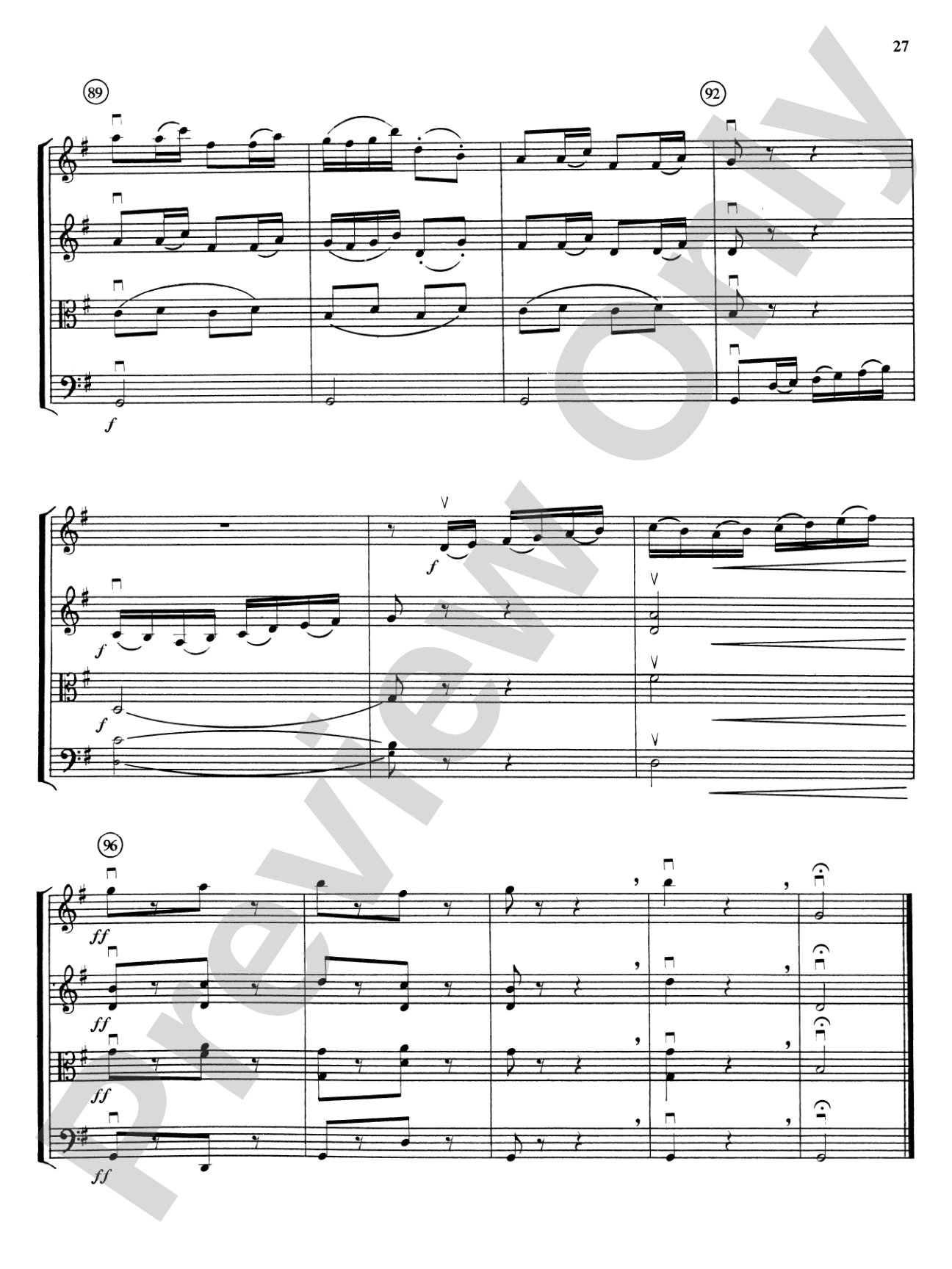 Highland/Etling String Quartet Series: Set 3: String Quartet Score & Parts