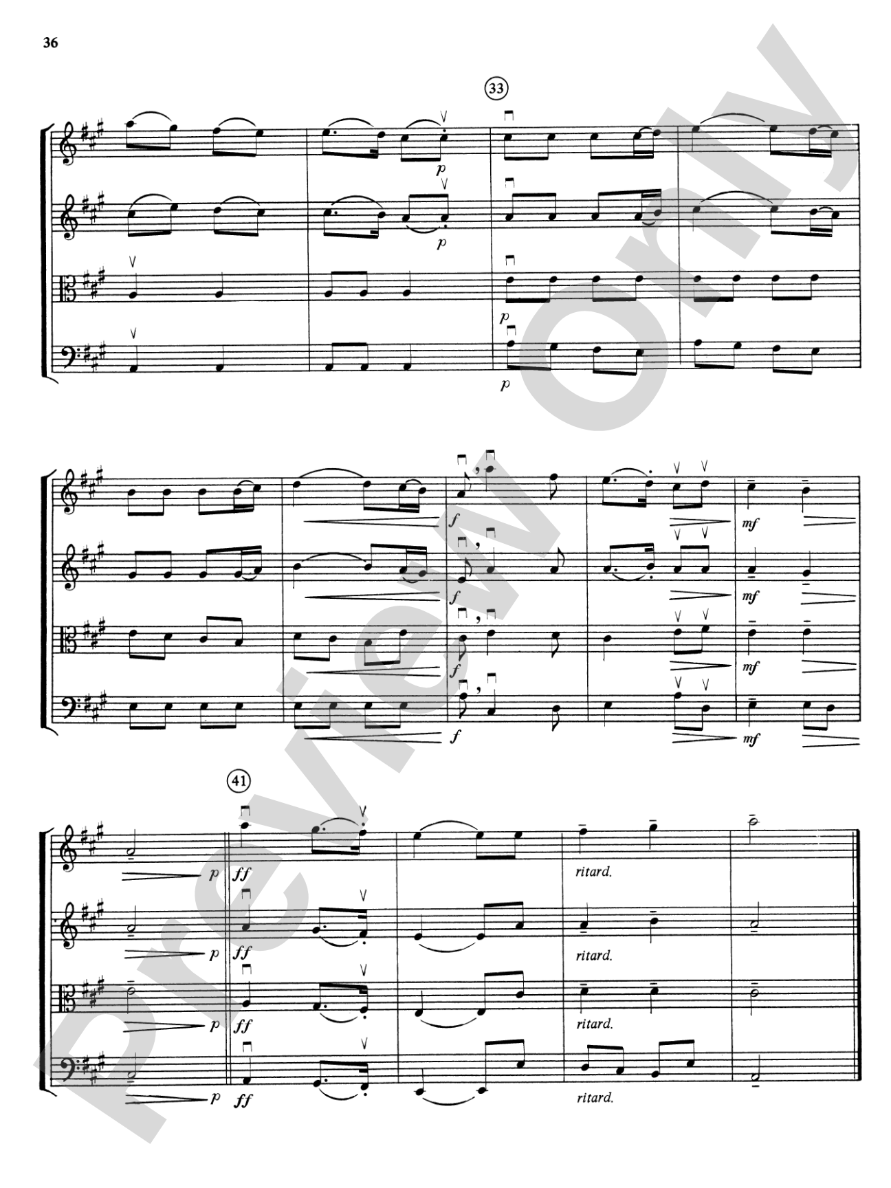 Highland/Etling String Quartet Series: Set 3: String Quartet Score & Parts