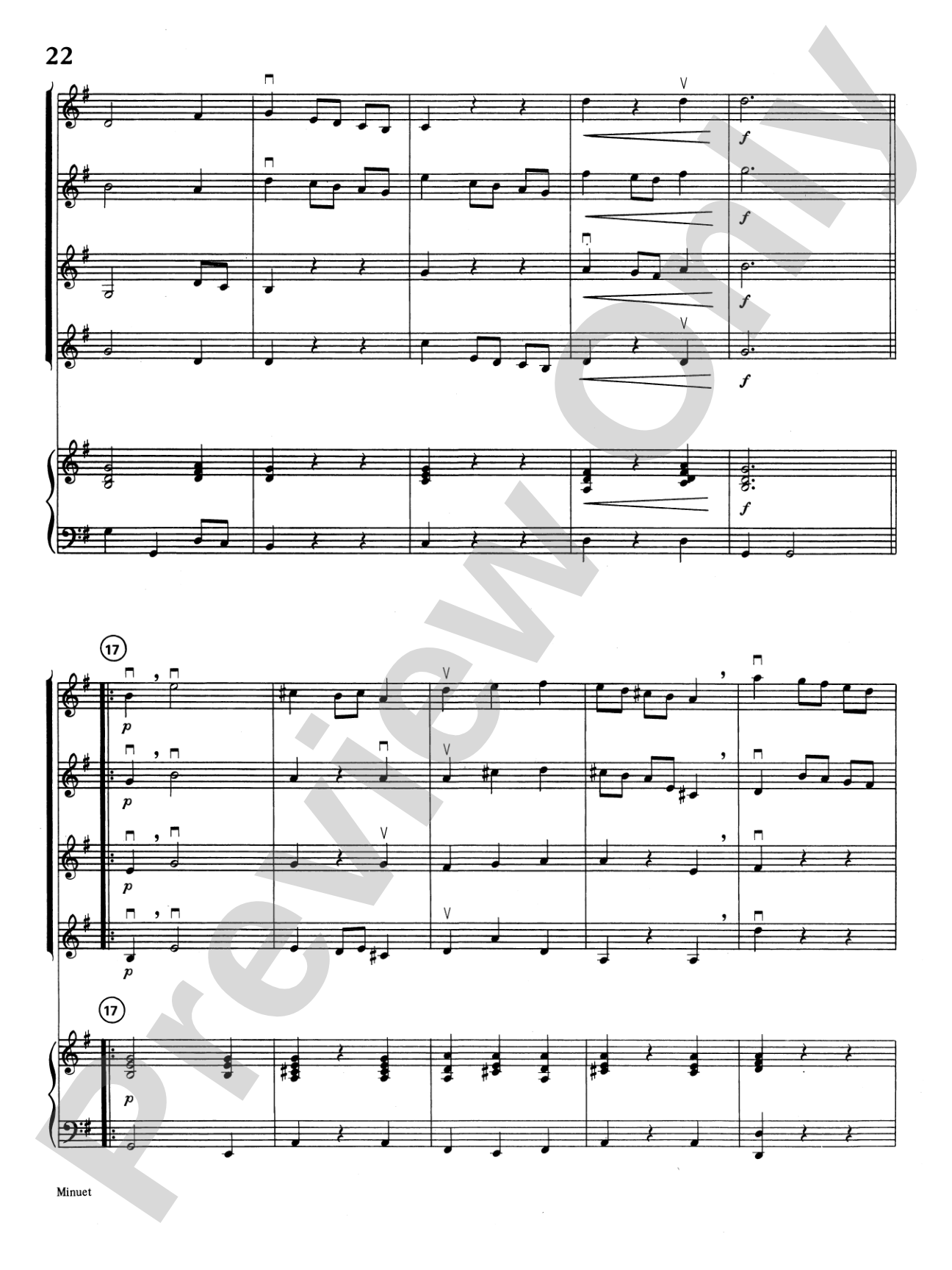 Highland/Etling Violin Quartet Series: Set 1: Violin
