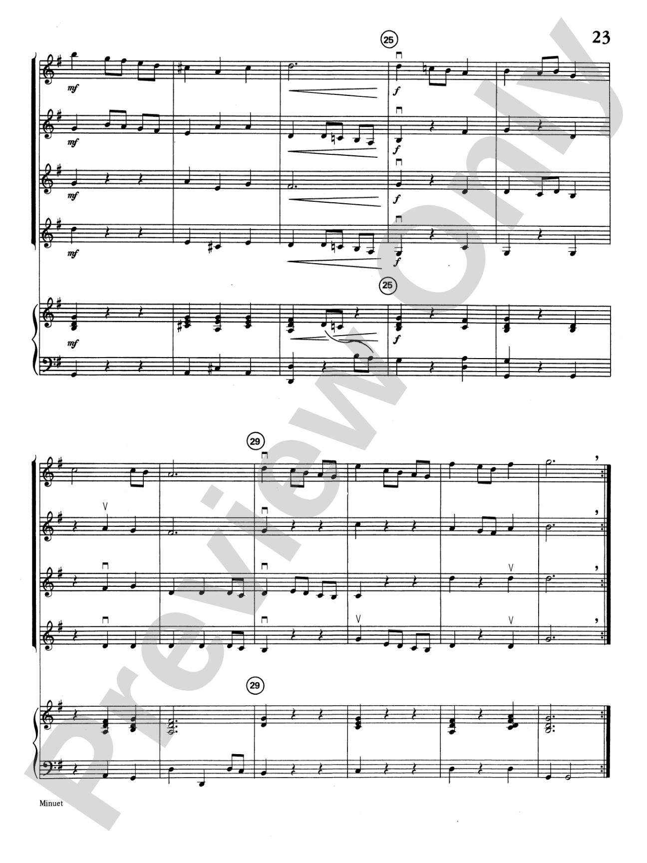 Highland/Etling Violin Quartet Series: Set 1: Violin