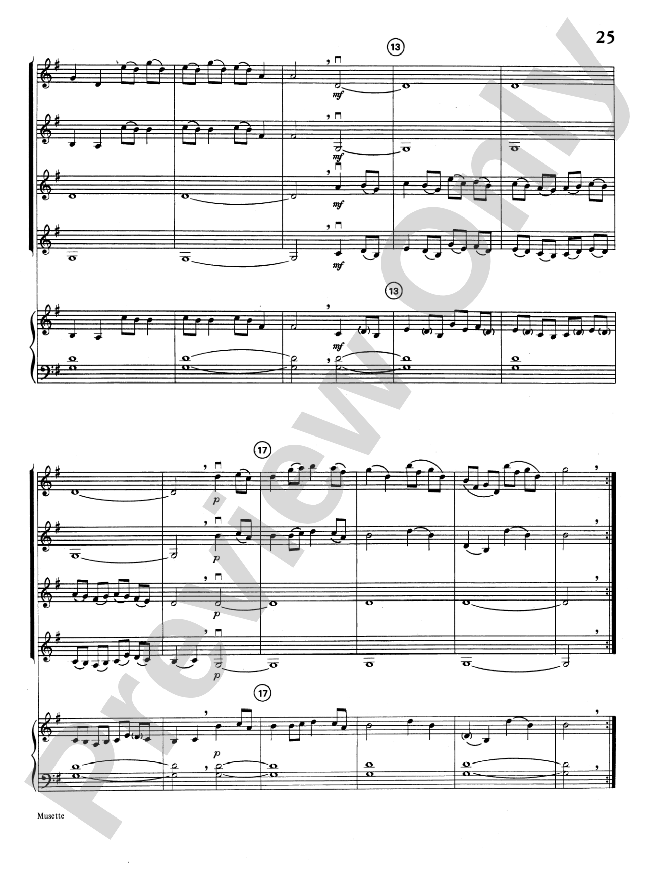 Highland/Etling Violin Quartet Series: Set 1: Violin