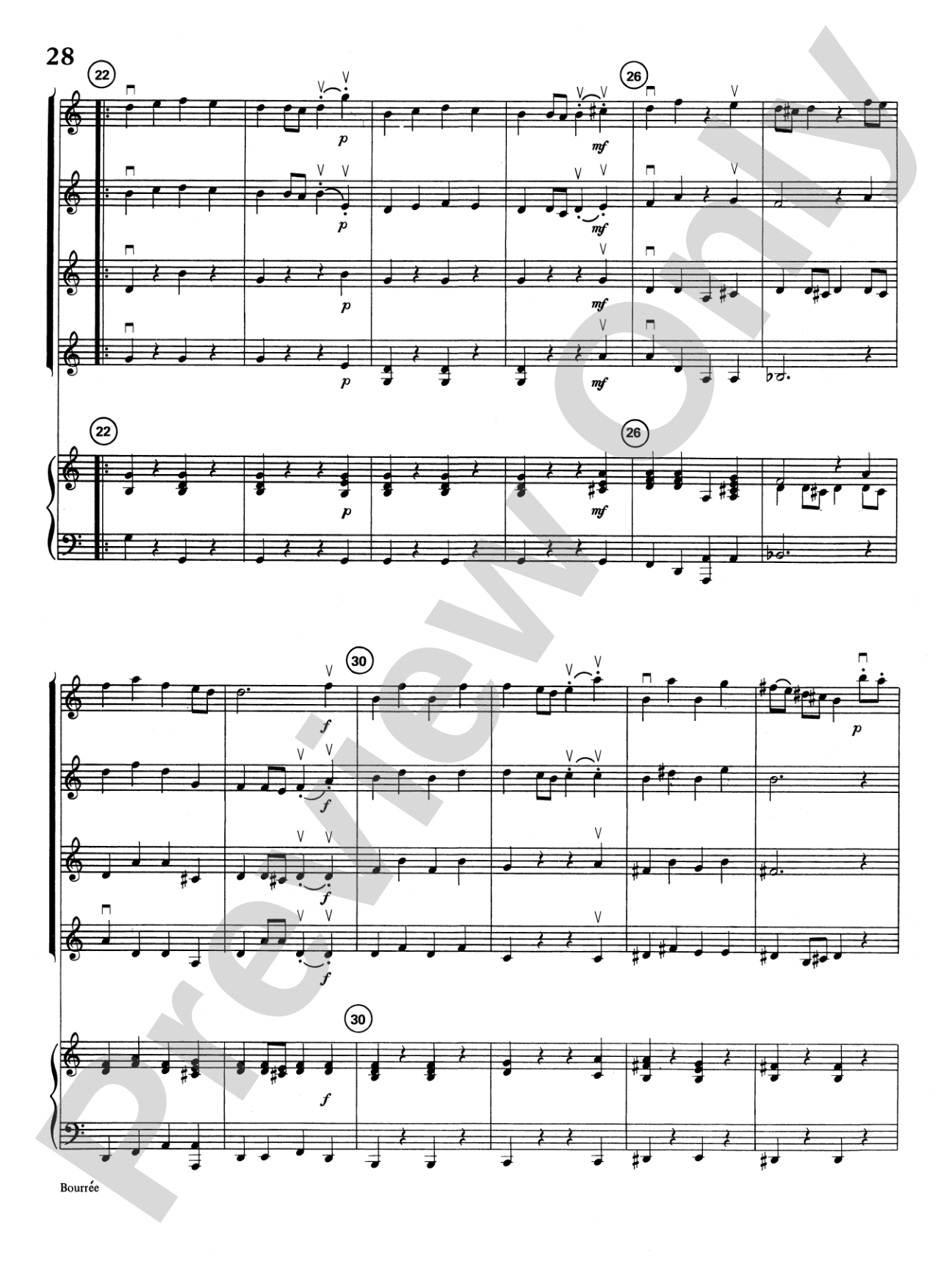 Highland/Etling Violin Quartet Series: Set 1: Violin