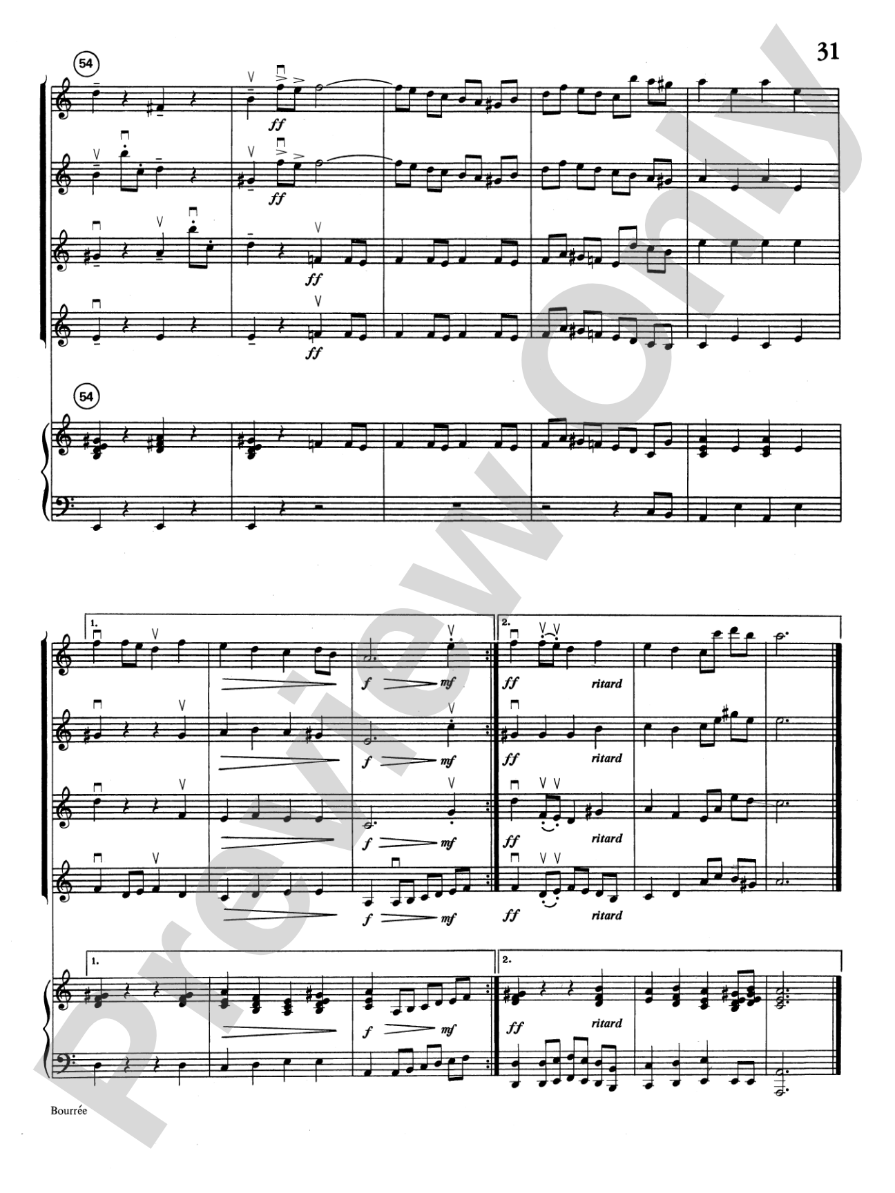 Highland/Etling Violin Quartet Series: Set 1: Violin