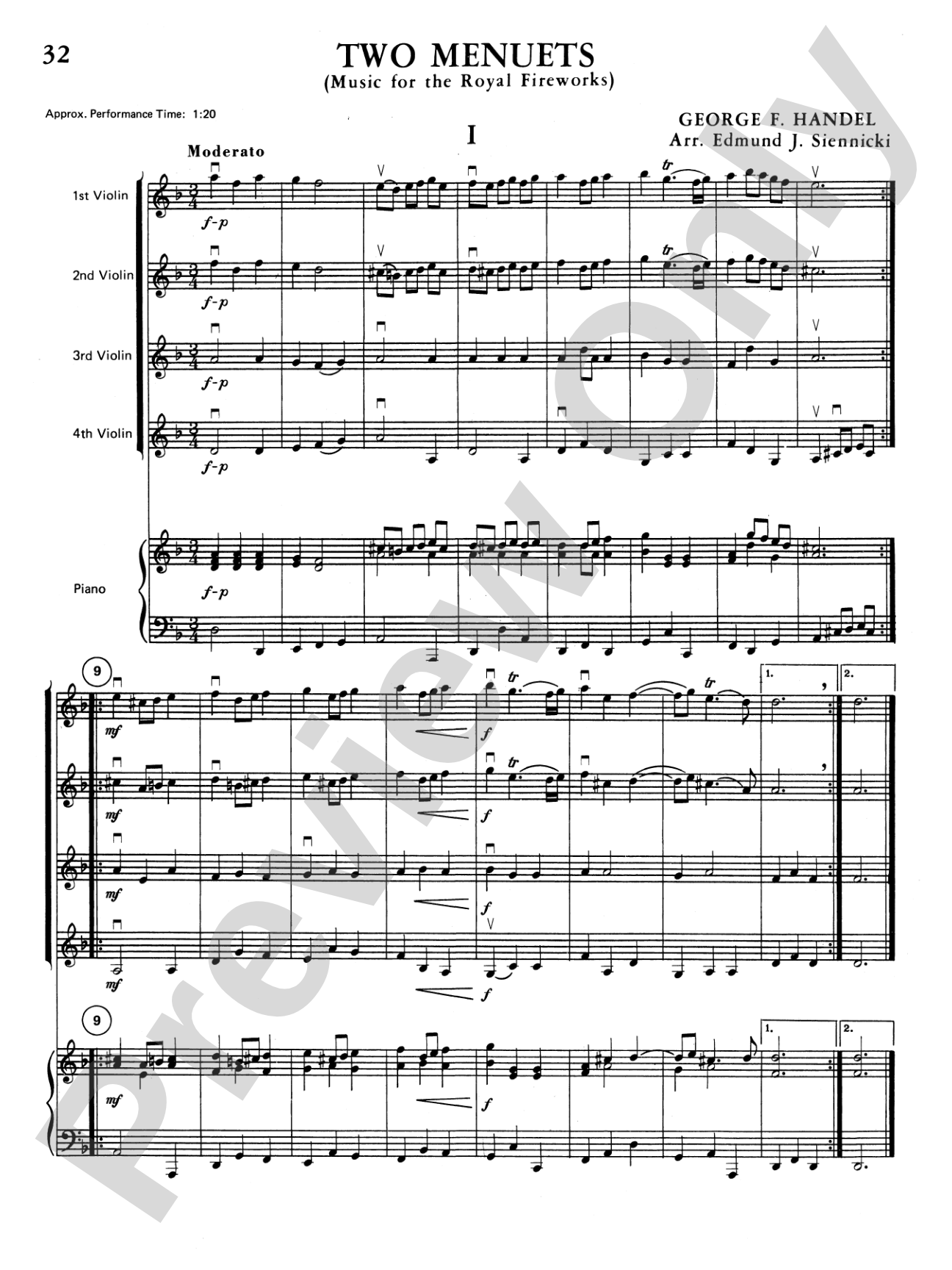 Highland/Etling Violin Quartet Series: Set 1: Violin