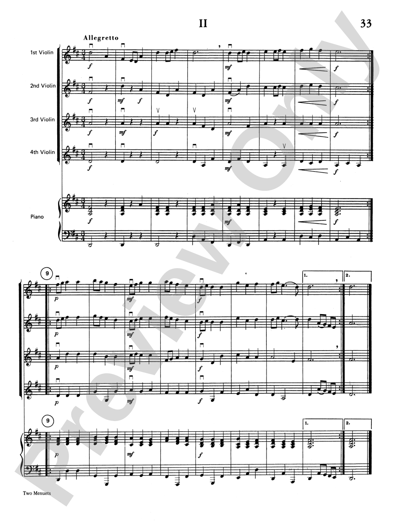 Highland/Etling Violin Quartet Series: Set 1: Violin