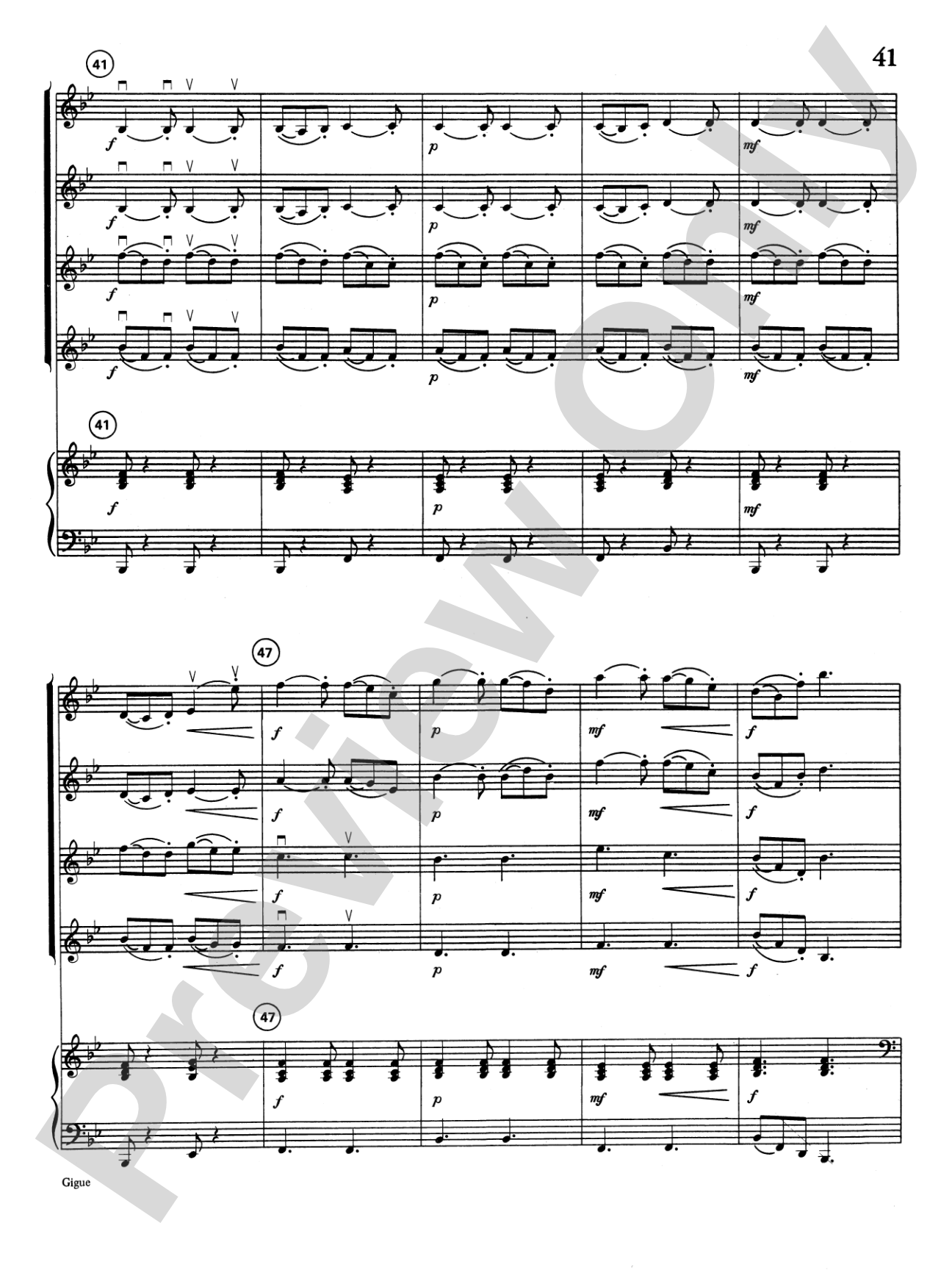 Highland/Etling Violin Quartet Series: Set 1: Violin