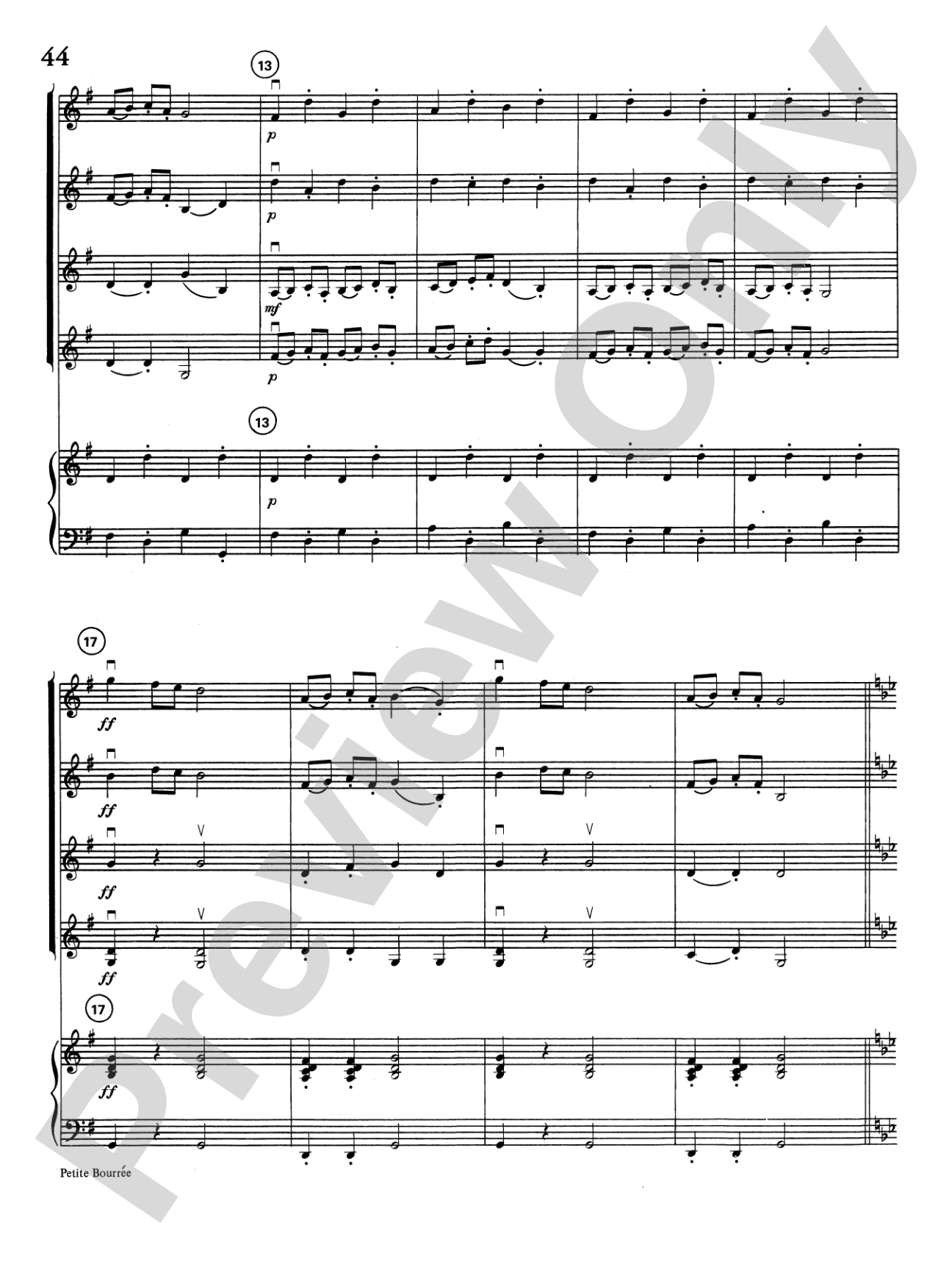 Highland/Etling Violin Quartet Series: Set 1: Violin